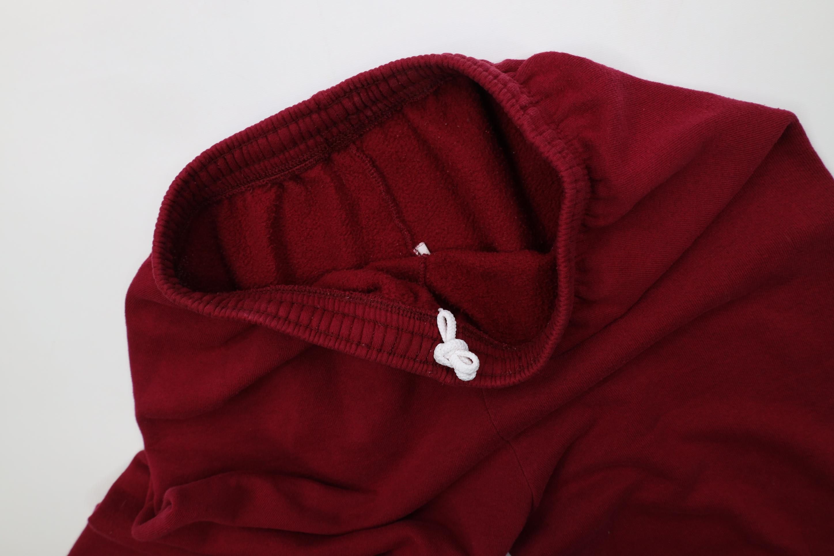 Vintage Vintage 90s Streetwear Cuffed Sweatpants Joggers Red USA Size US 36 / EU 52 - 7 Thumbnail