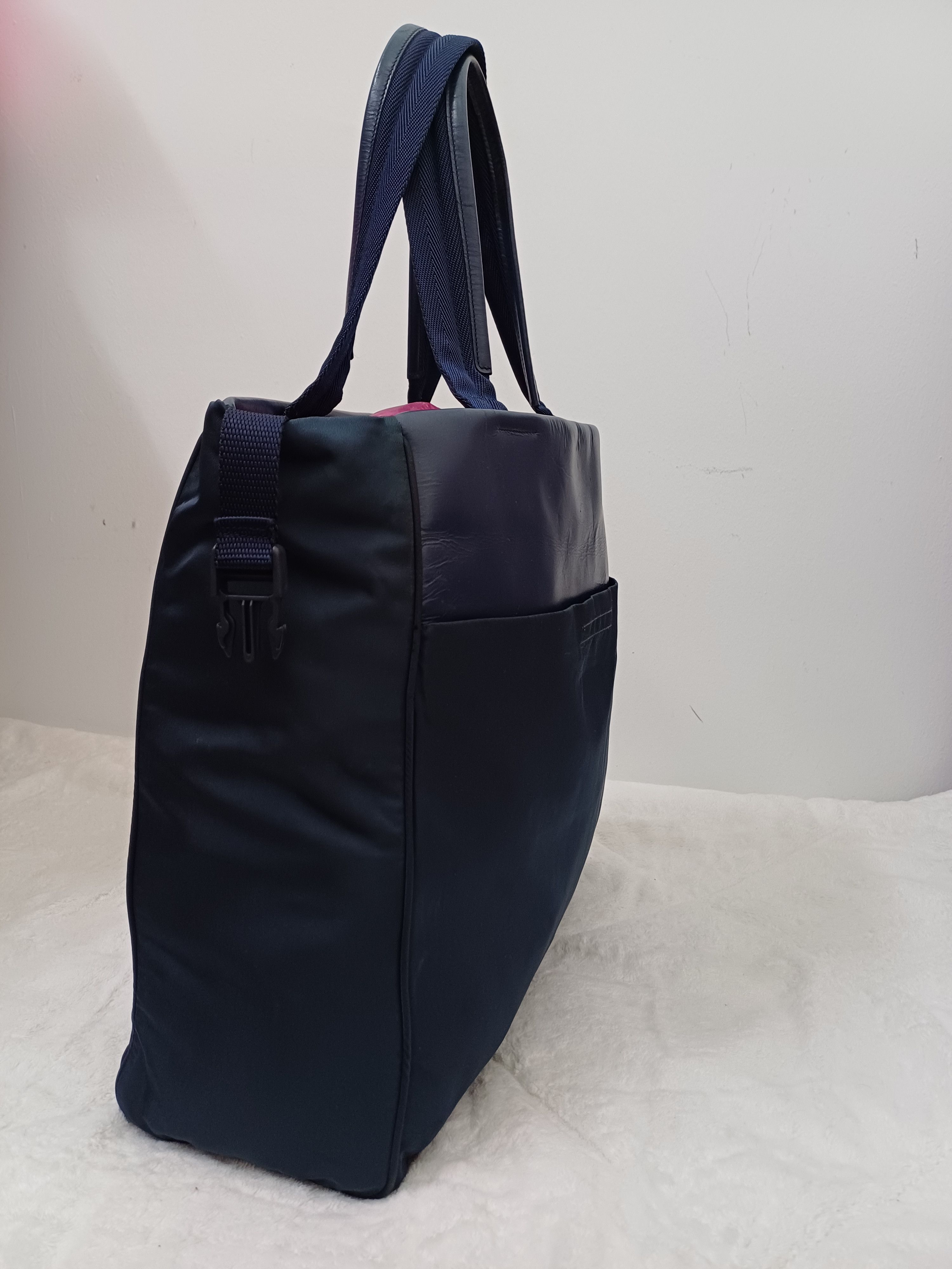 Karl Lagerfeld × Prada Vintage Prada Tote Bag Semi-leather Size ONE SIZE - 2 Thumbnail