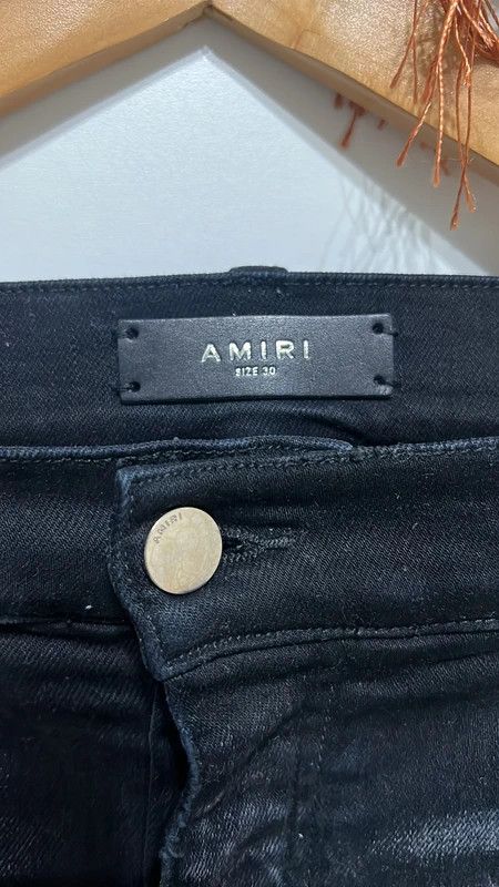 Amiri amiri trasher leopard patch jeans Size US 30 / EU 46 - 5 Thumbnail