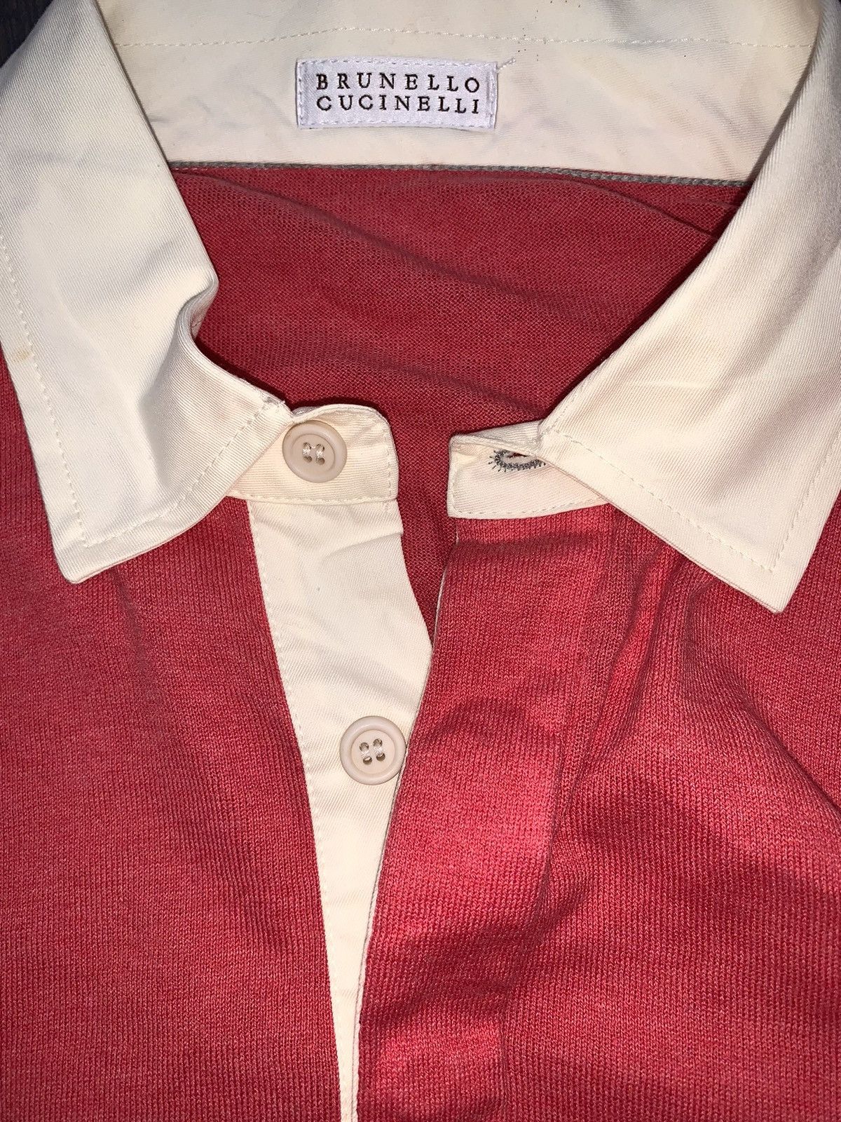Brunello Cucinelli Brunello Cucinelli Long sleeve Polo Shirt Size US S / EU 44-46 / 1 - 5 Thumbnail