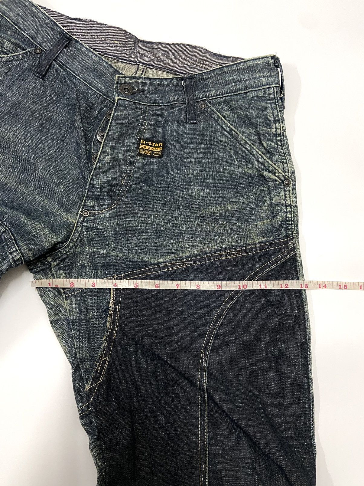G-Star G STAR RAW DISTRESSED BAGGY JEANS Size US 32 / EU 48 - 5 Thumbnail