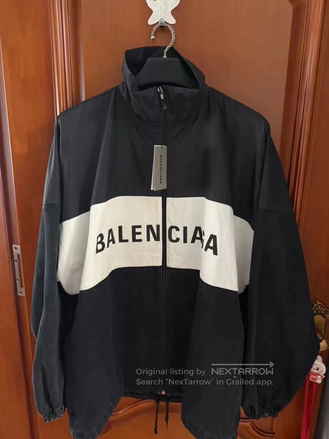 Balenciaga Balenciaga Spliced Windbreaker Jacket. Size XXS / US 00 / IT 34 - 1 Thumbnail