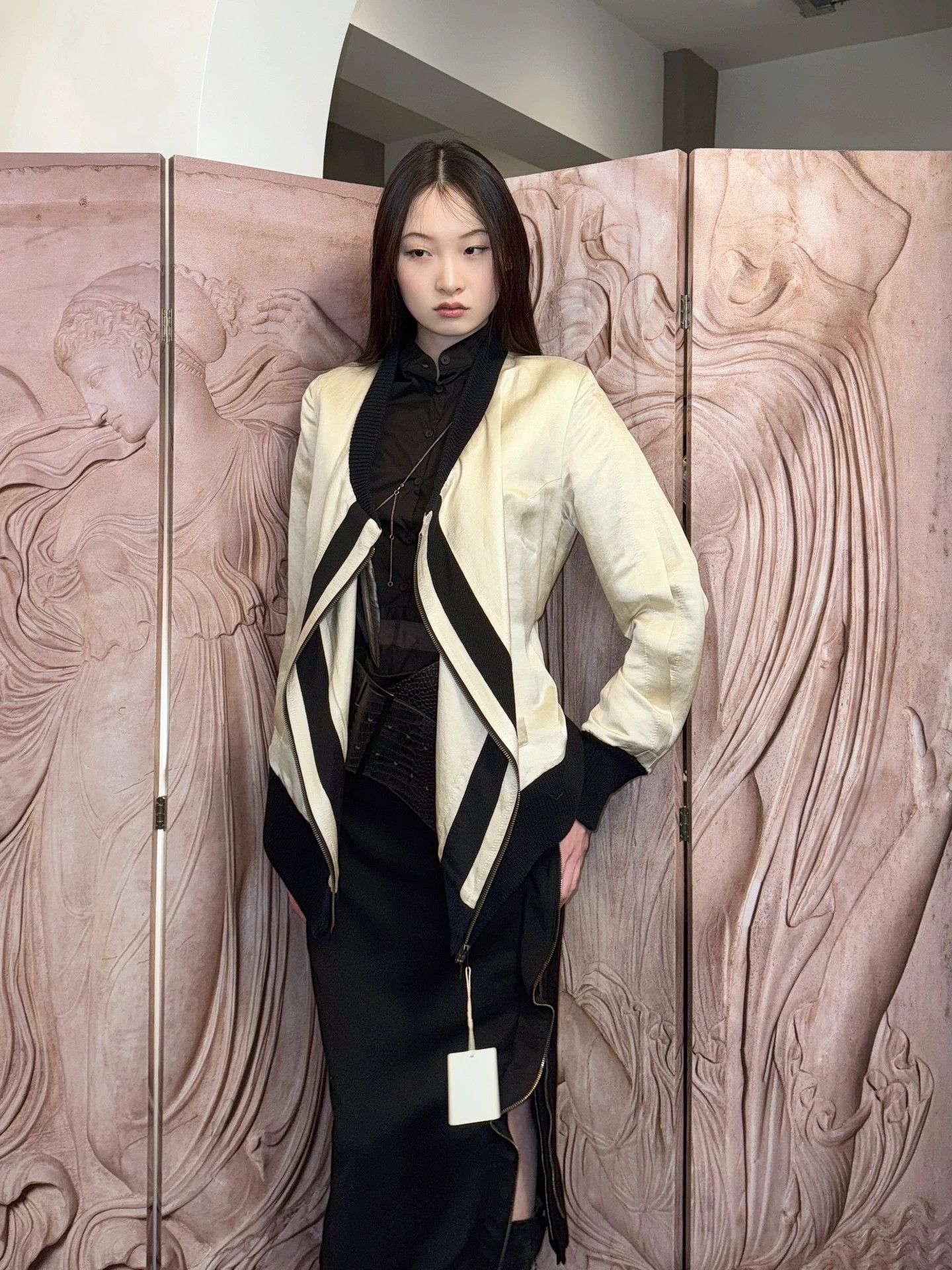 Ann Demeulemeester Ann Demeulemeester Vtg Irregular Cutout Sleeve Jacket 36 Size XS / US 0-2 / IT 36-38 - 3 Thumbnail