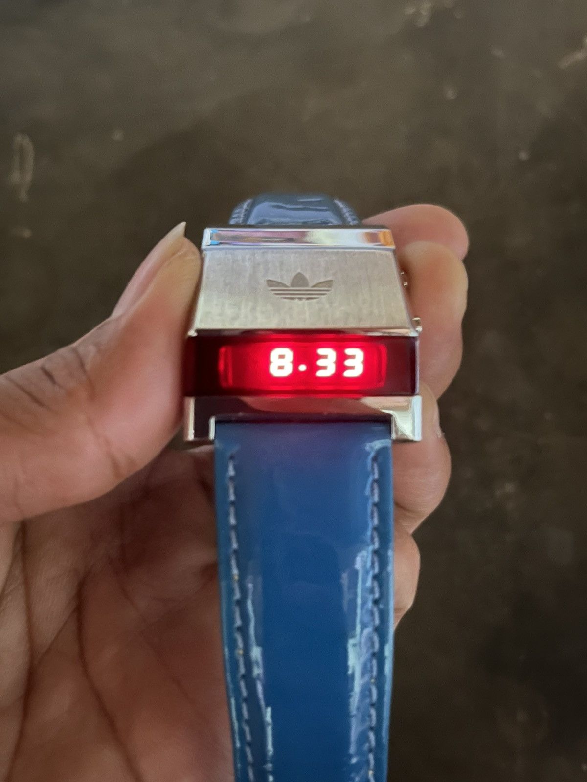 Adidas Vintage ADIDAS HSD 603 / HSD 602 LED Tank Watch Size ONE SIZE - 2 Thumbnail