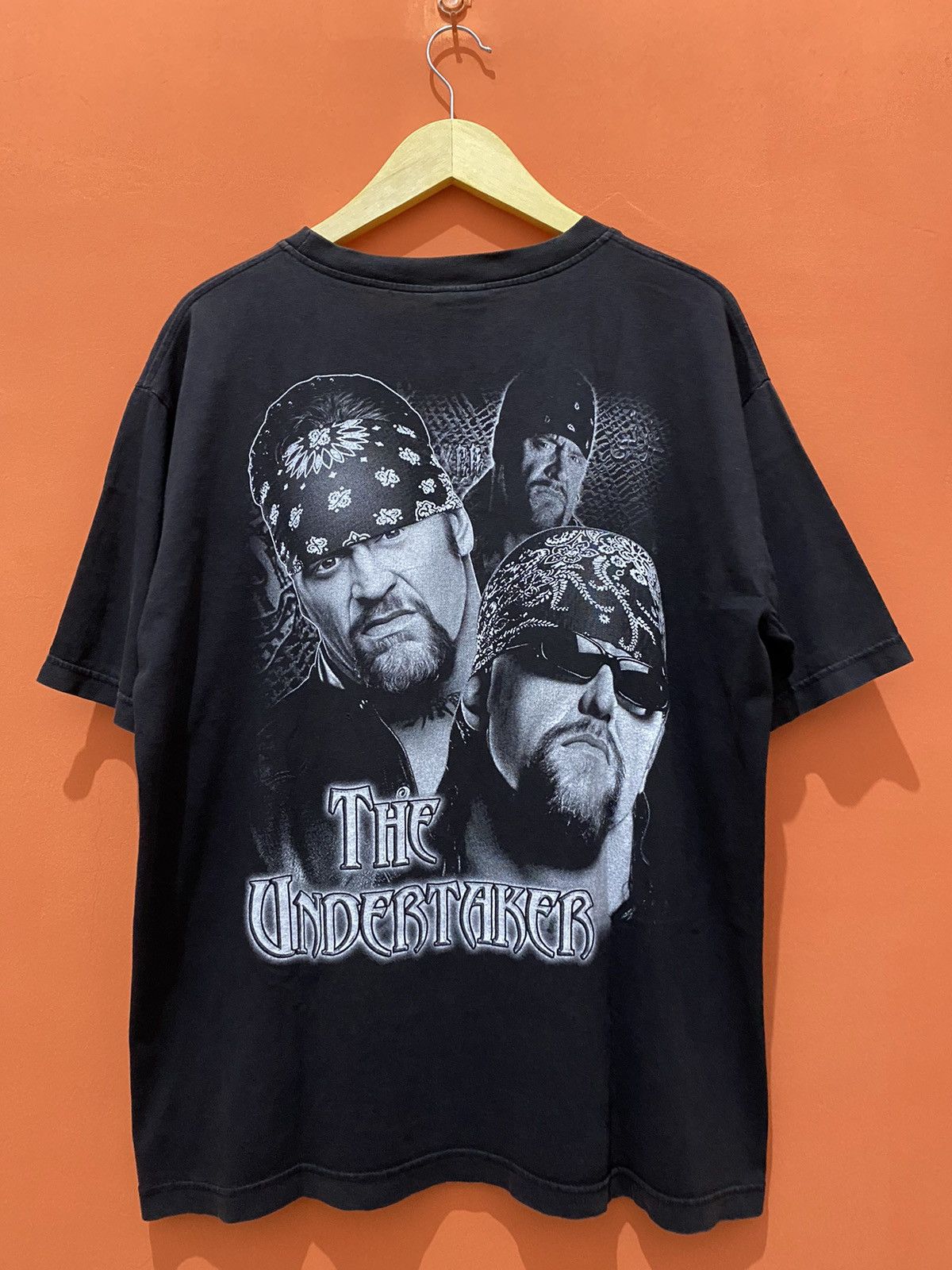 Vintage × WCW/nWo × WWF 🔥RARE🔥 Vintage Undertaker 90s Smackdown Wrestling Mankind Size US L / EU 52-54 / 3 - 3 Thumbnail
