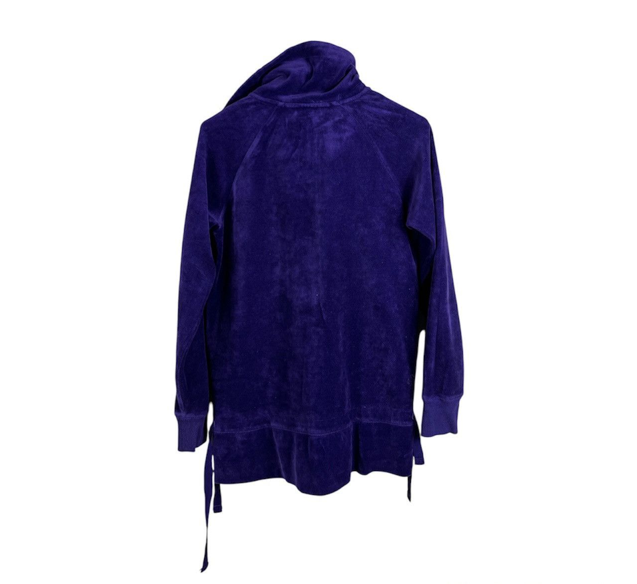 Polo Ralph Lauren × Ralph Lauren × Vintage Vintage Ralph Lauren velvet track top zip y2k sweatshirt Size L / US 10 / IT 46 - 2 Thumbnail