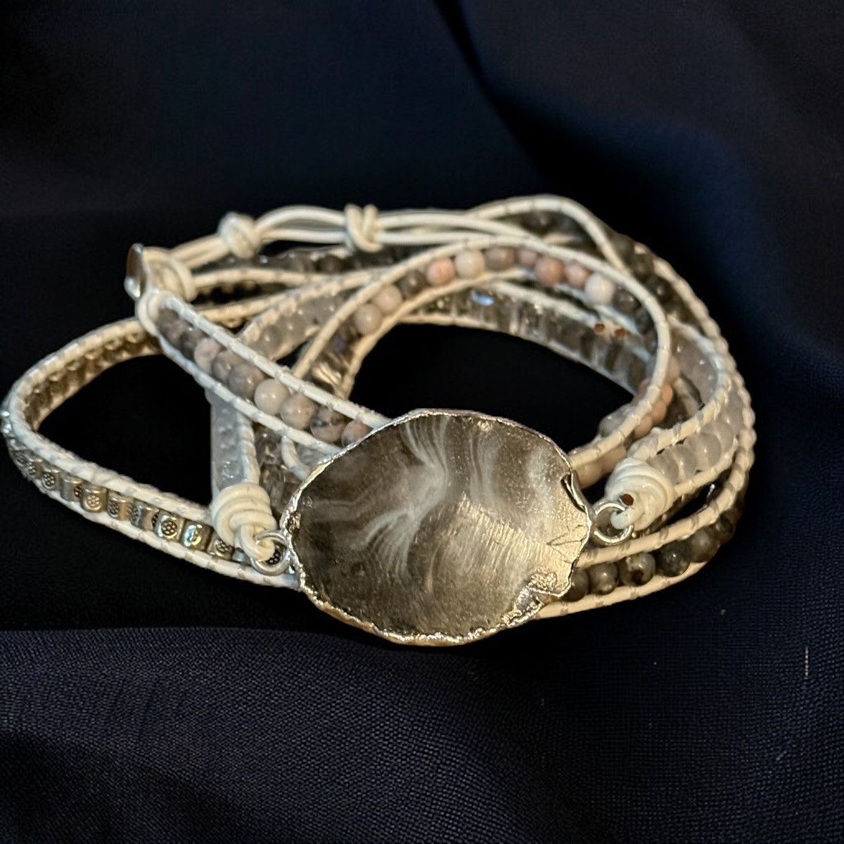 Other Woven bead quartz wrap bracelet Size ONE SIZE - 3 Thumbnail