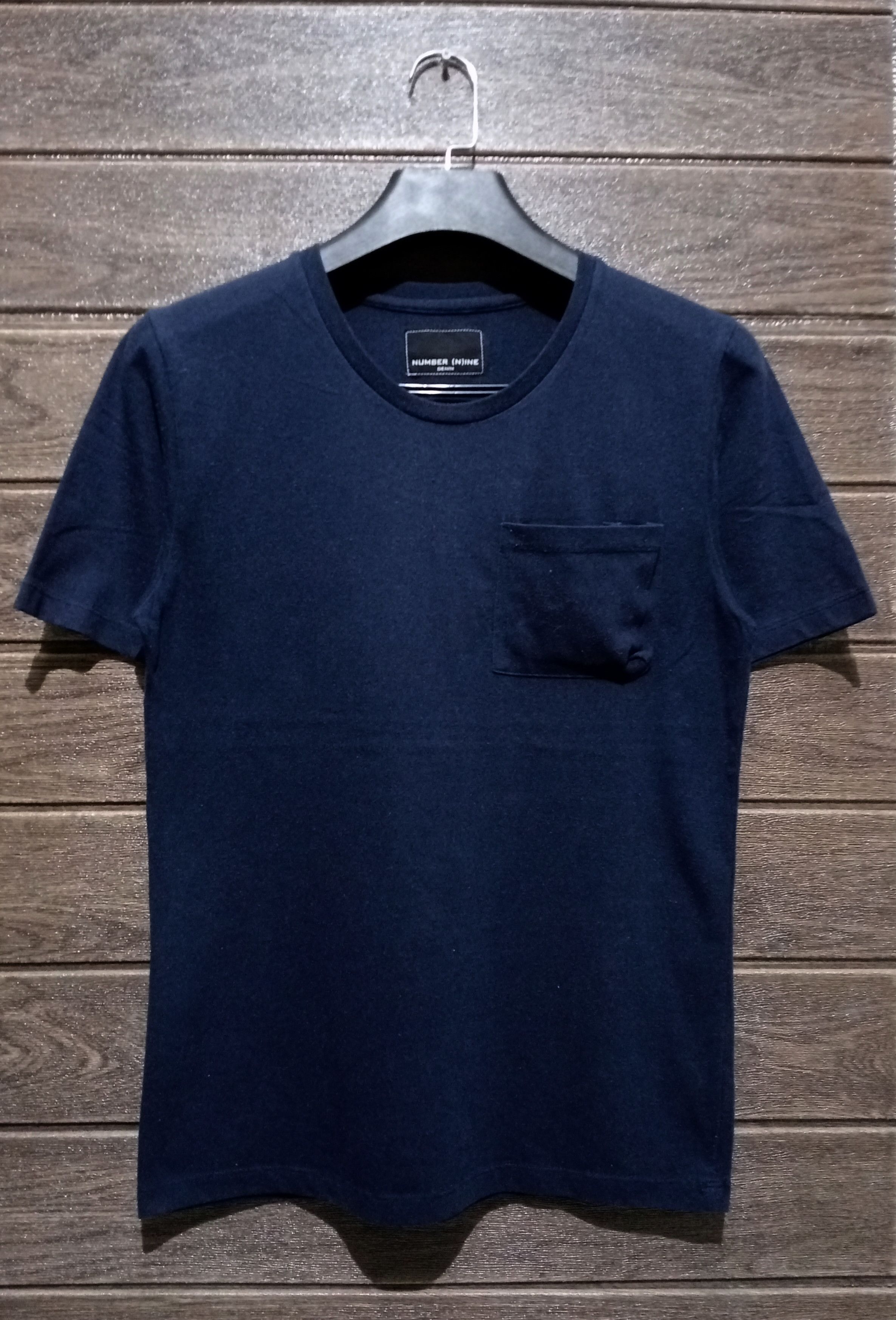 Number (N)ine Number (N)ine Single Pocket Plain Tee Size US S / EU 44-46 / 1 - 1 Thumbnail