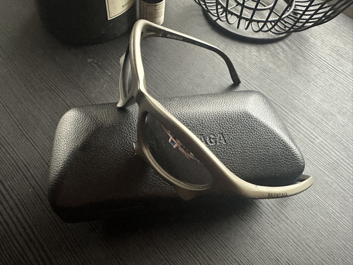 Balenciaga Balenciaga Bat Sunglasses grey Size ONE SIZE - 3 Thumbnail