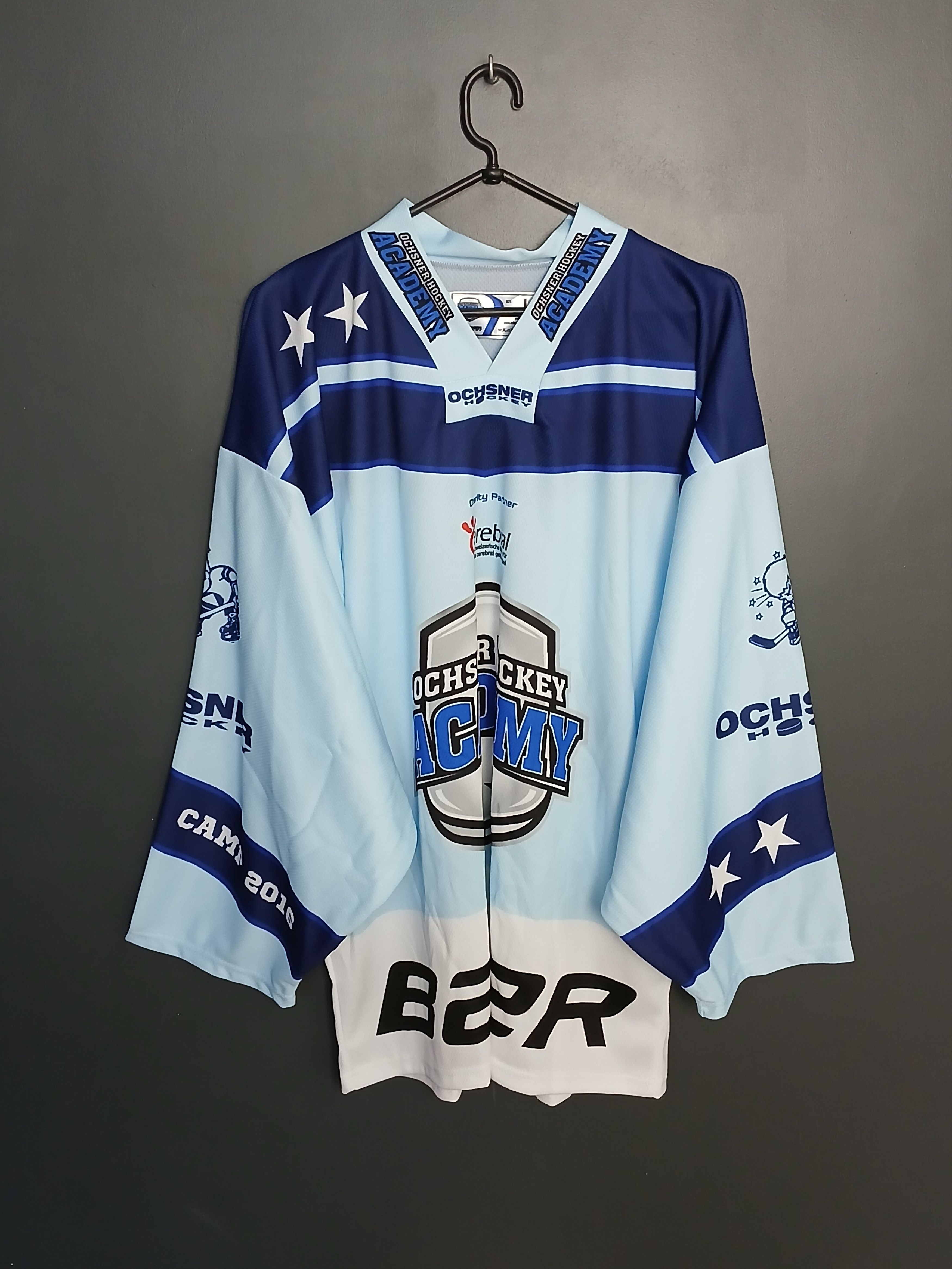 NHL Switzerland Ochsner Hockey Academy Jersey Size US L / EU 52-54 / 3 - 1 Thumbnail