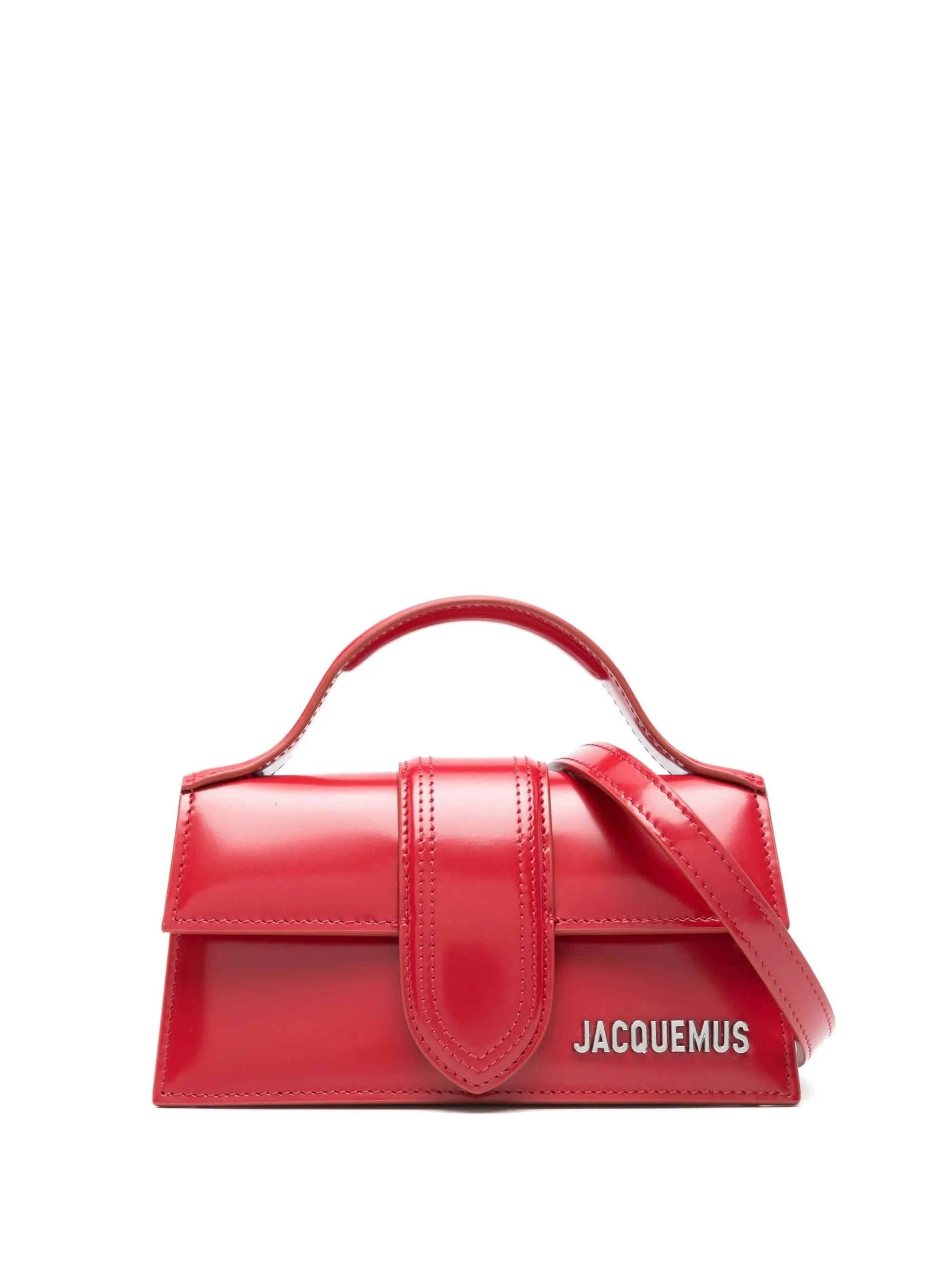 Jacquemus Jacquemus Le Bambino Top Handle Flap Bag Leather Size ONE SIZE - 1 Thumbnail
