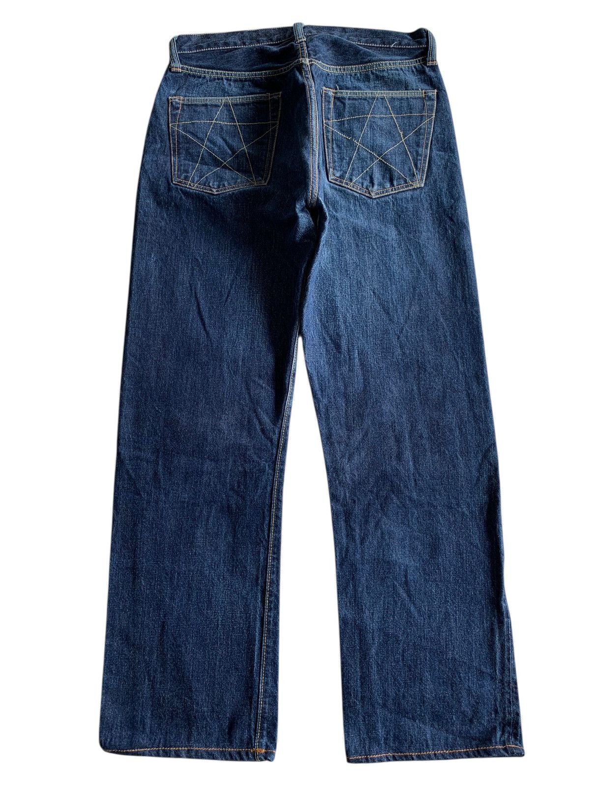 Sugar Cane VINTAGE SUGAR CANE’S STAR SELVEDGE BUTTON FLY JAPANESE DENIM Size US 32 / EU 48 - 2 Thumbnail