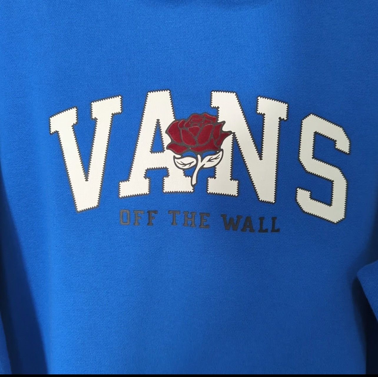 Japanese Brand limited edition 1/40 Royal blue vans rose hoodie size Large Size US L / EU 52-54 / 3 - 1 Thumbnail