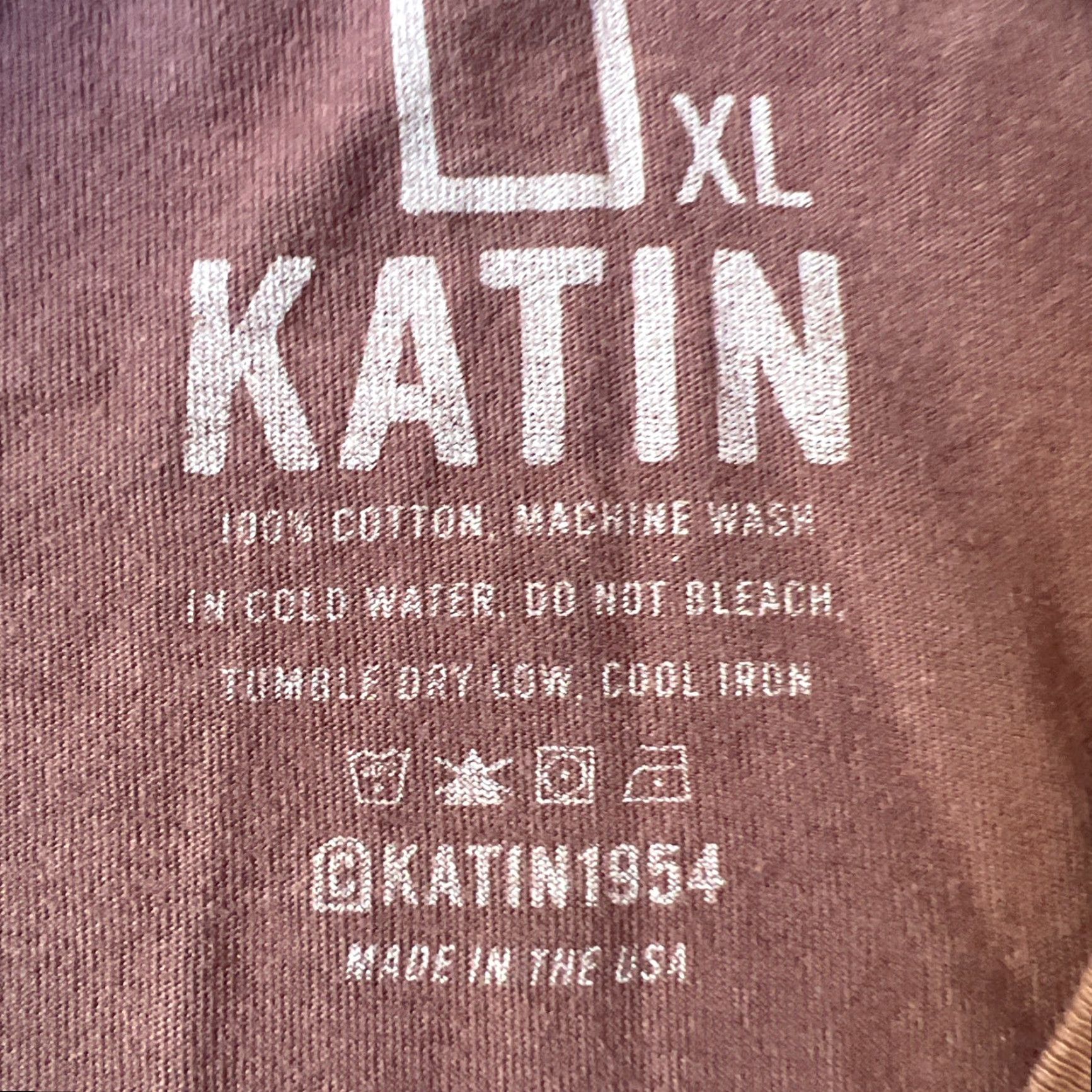 Katin Kanvas By Katin Shirt XL Pink Red Surfer Sun Waves Vintage Limited Edition Graphic Print Crew Neck Tee Men Size US XL / EU 56 / 4 - 5 Thumbnail