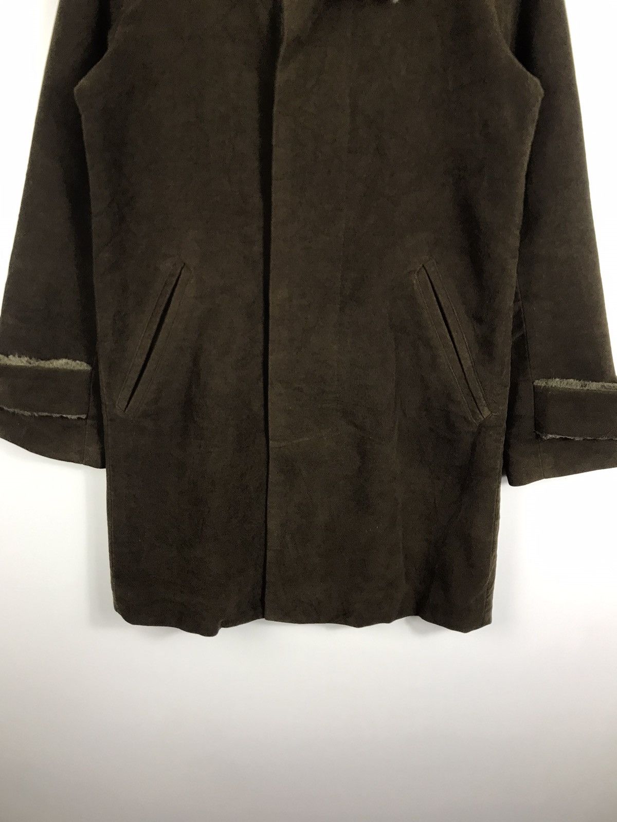 Japanese Brand × Vintage ⚡️Vintage Super Hakka Wool Button Long Jacket Size M / US 6-8 / IT 42-44 - 5 Thumbnail