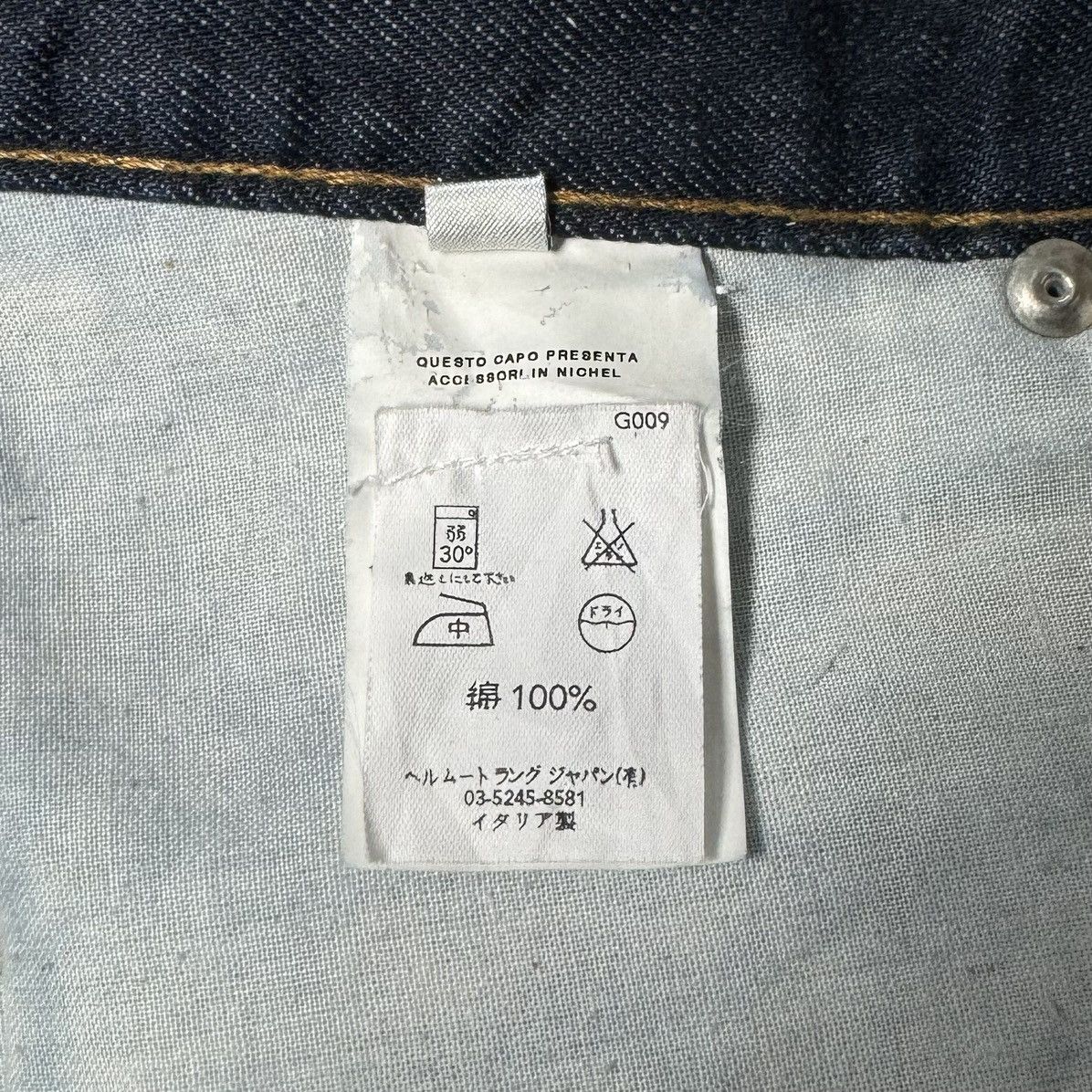 Helmut Lang 1999 Helmut Lang Classic Cut Indigo Denim Size US 30 / EU 46 - 8 Thumbnail