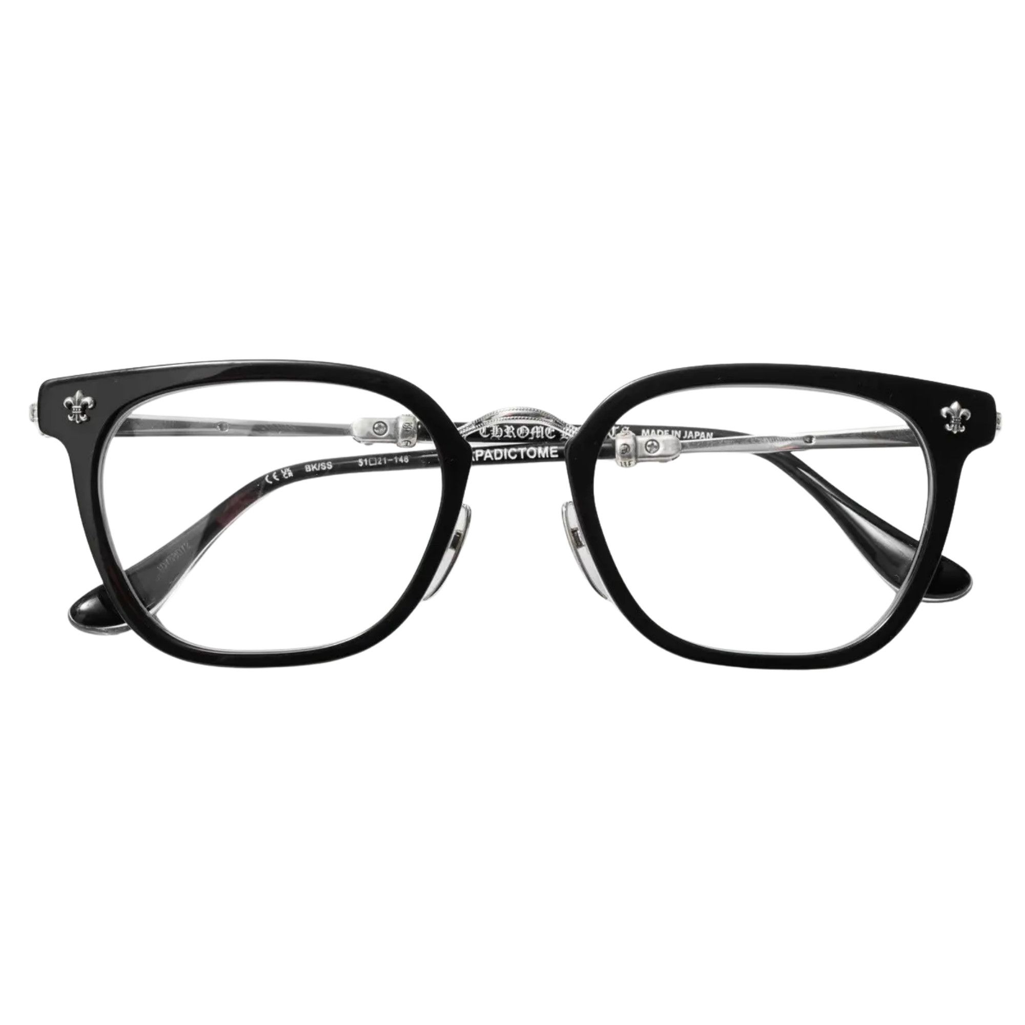 Chrome Hearts CHROME HEARTS STRAPADICTOME BLACK/SHINY SILVER Size ONE SIZE - 2 Thumbnail
