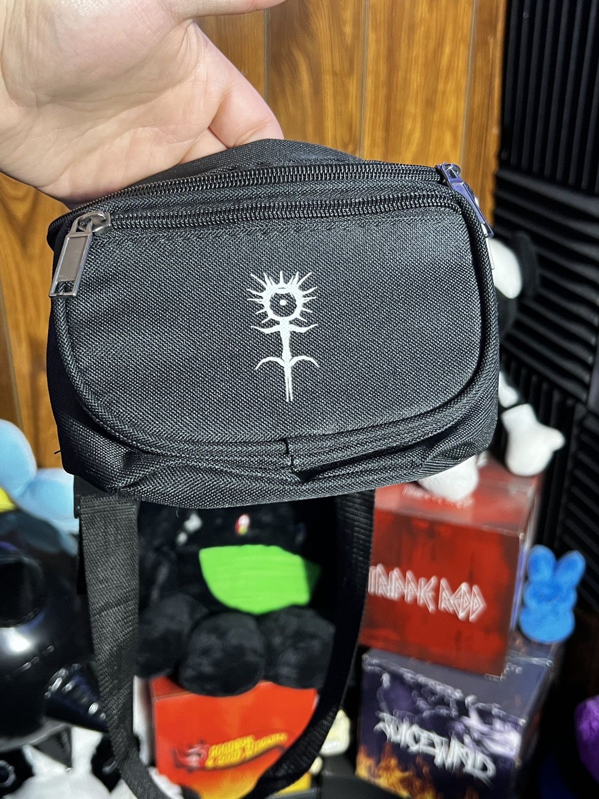 image of Ghostemane Black Mage Fannypack Crossbody Bag, Men's