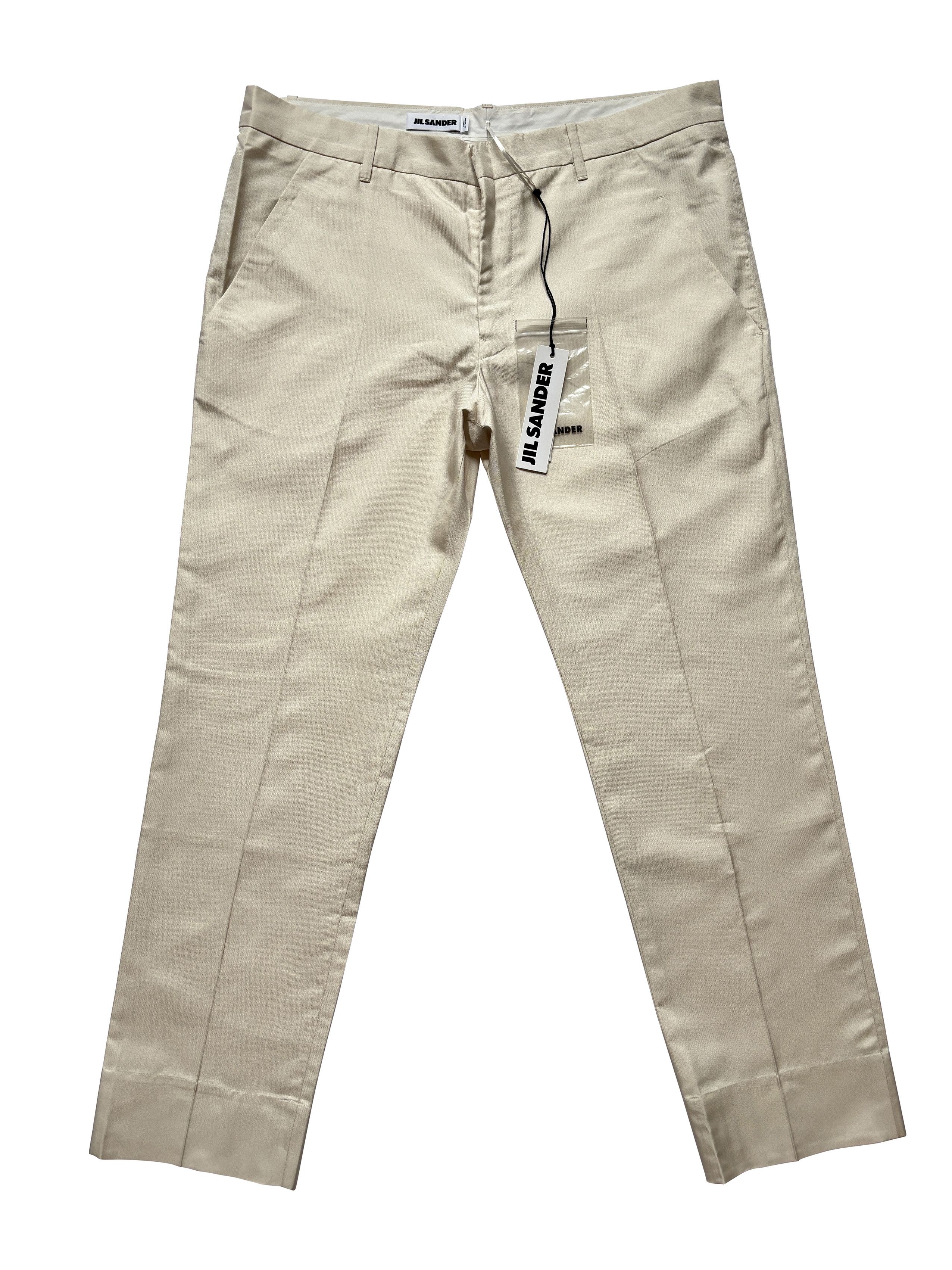 Jil Sander ⚡️QUICK SALE⚡️Jil Sander Cream Silk Trousers