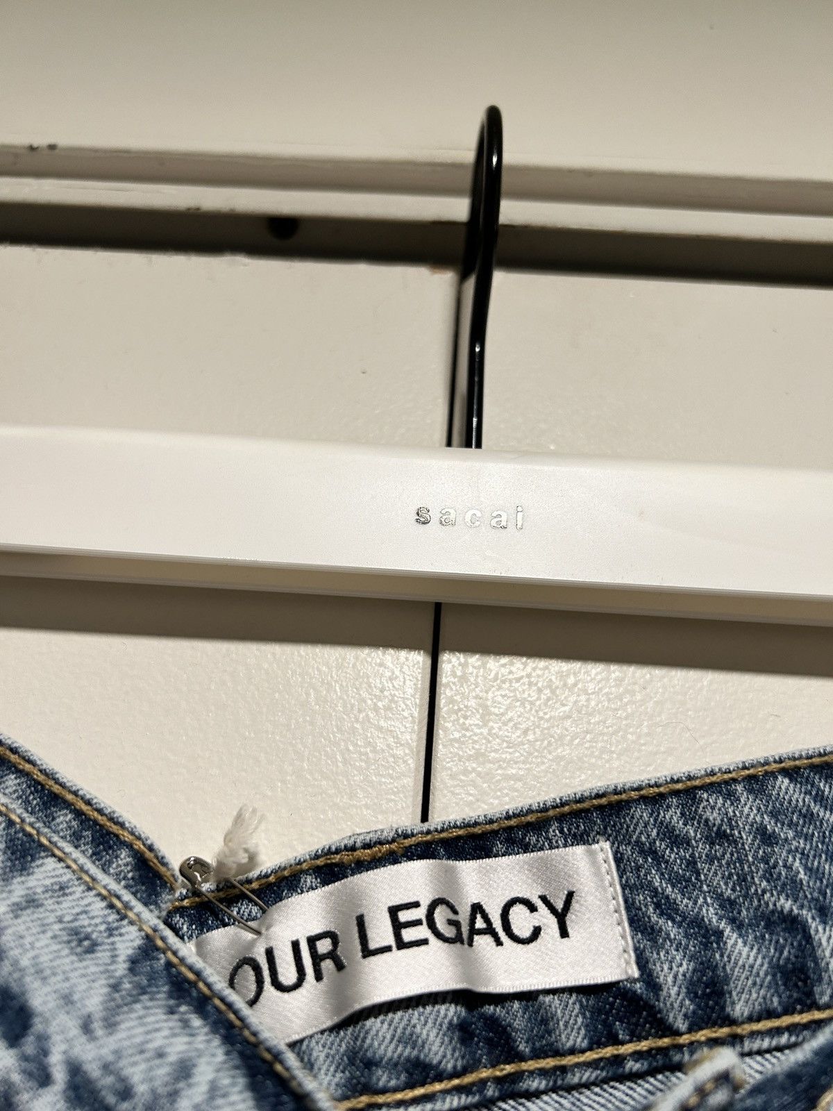 Our Legacy Our Legacy Joiner Trouser Shadow Wash Denim size 48 Size US 32 / EU 48 - 3 Thumbnail
