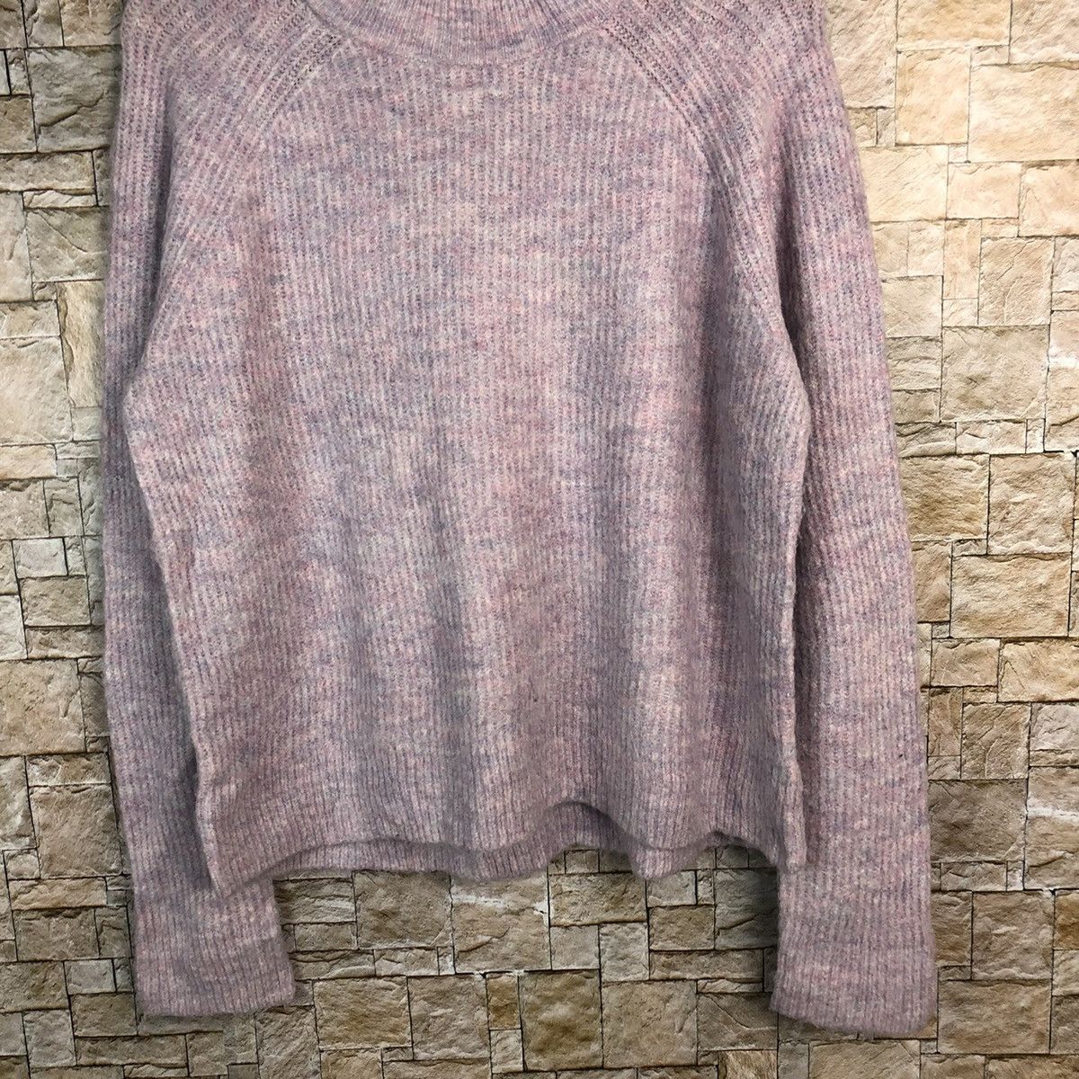 Homespun Knitwear × Japanese Brand Basic Pink Knitwear #A774 Size M / US 6-8 / IT 42-44 - 3 Thumbnail