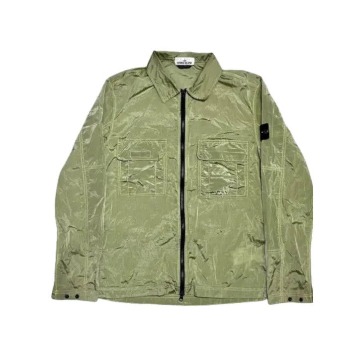 Stone Island Stone Island Solid Logo Zipper Jacket Size US M / EU 48-50 / 2 - 1 Thumbnail