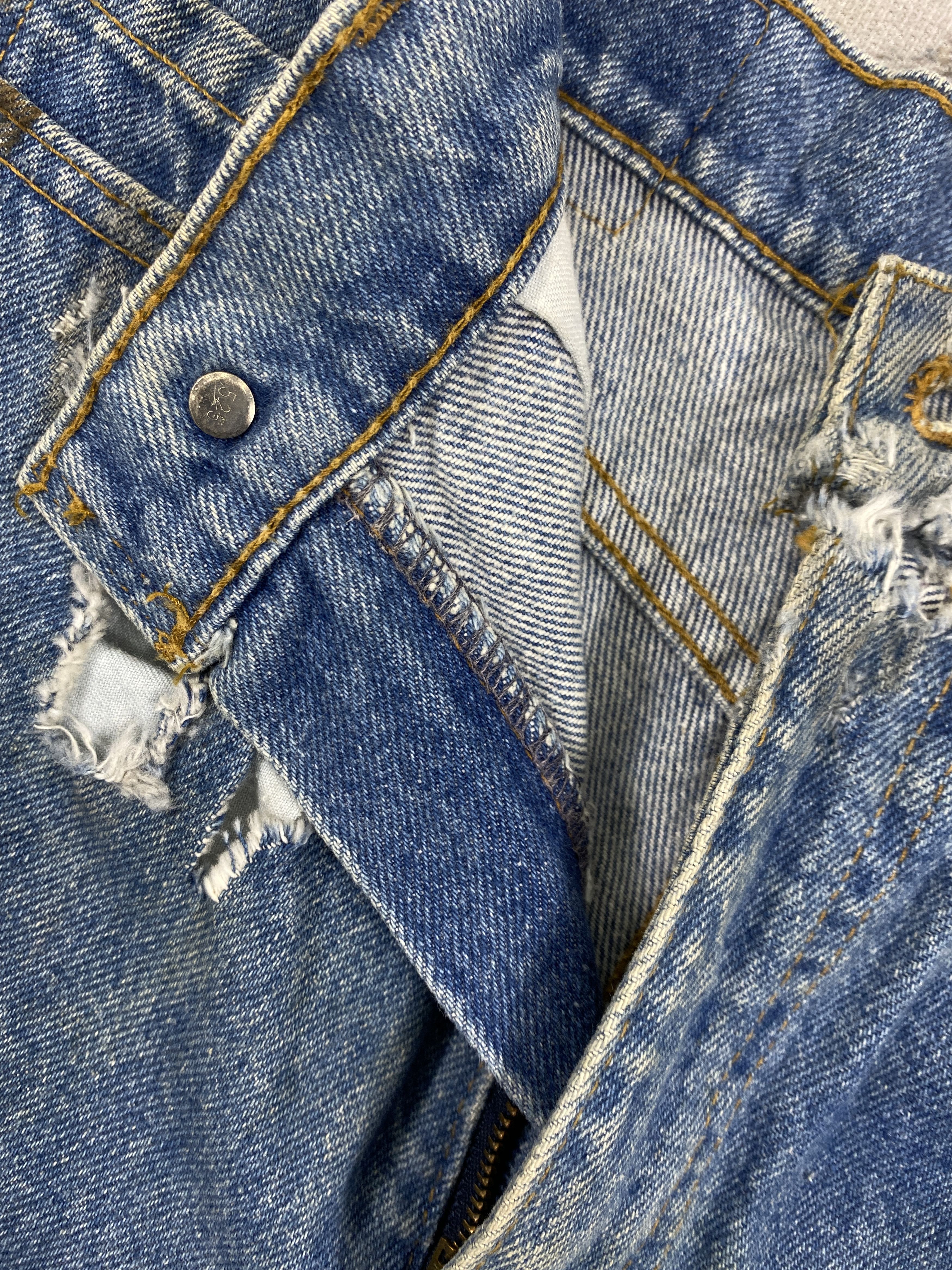 Levi's Faded Blue Vintage Levi's 510 Jeans 27x31.5 Denim JN3487 Size US 27 - 7 Thumbnail