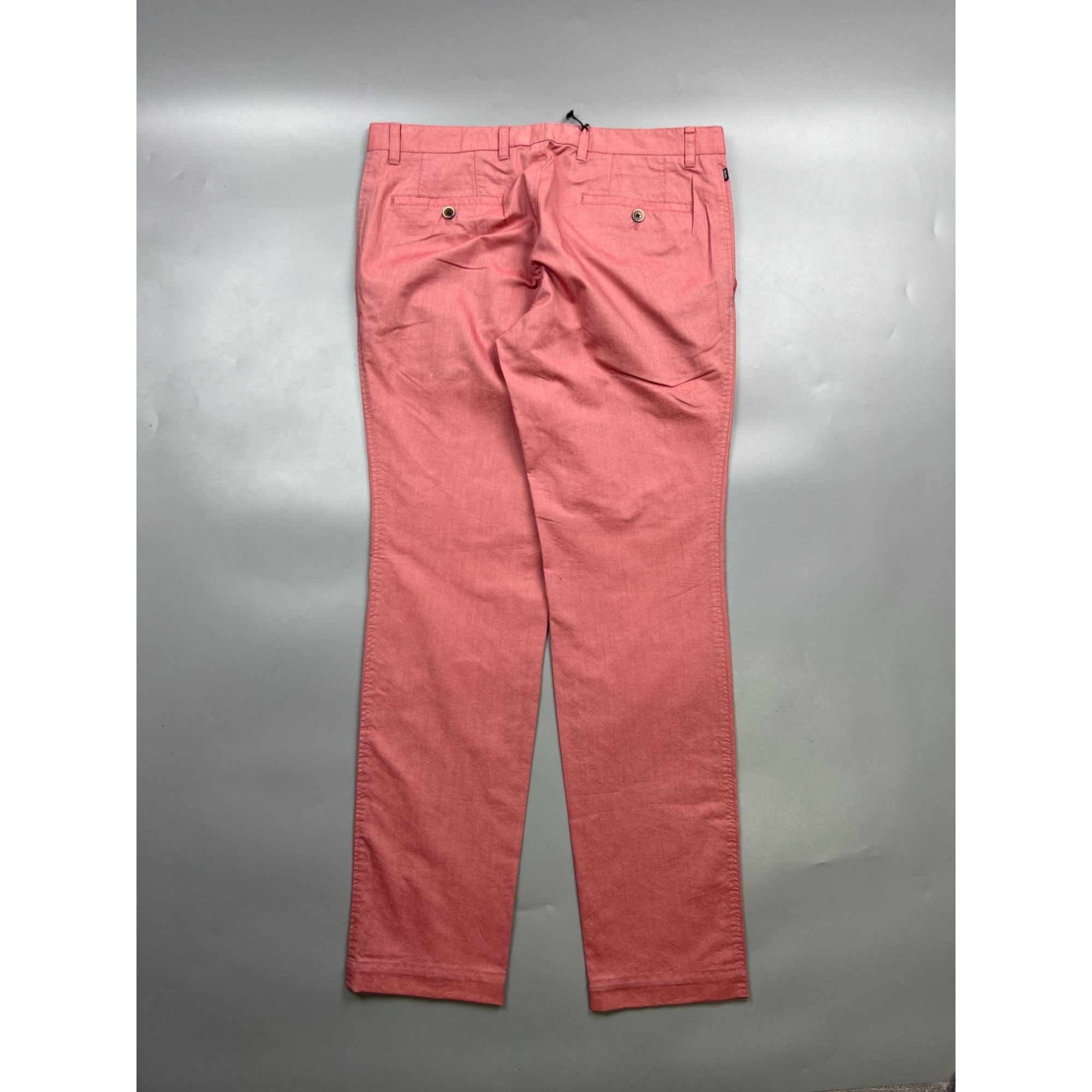 Hugo Boss Hugo Boss Pink Cotton Chino Pants (Y0825) Size US 34 / EU 50 - 12 Thumbnail