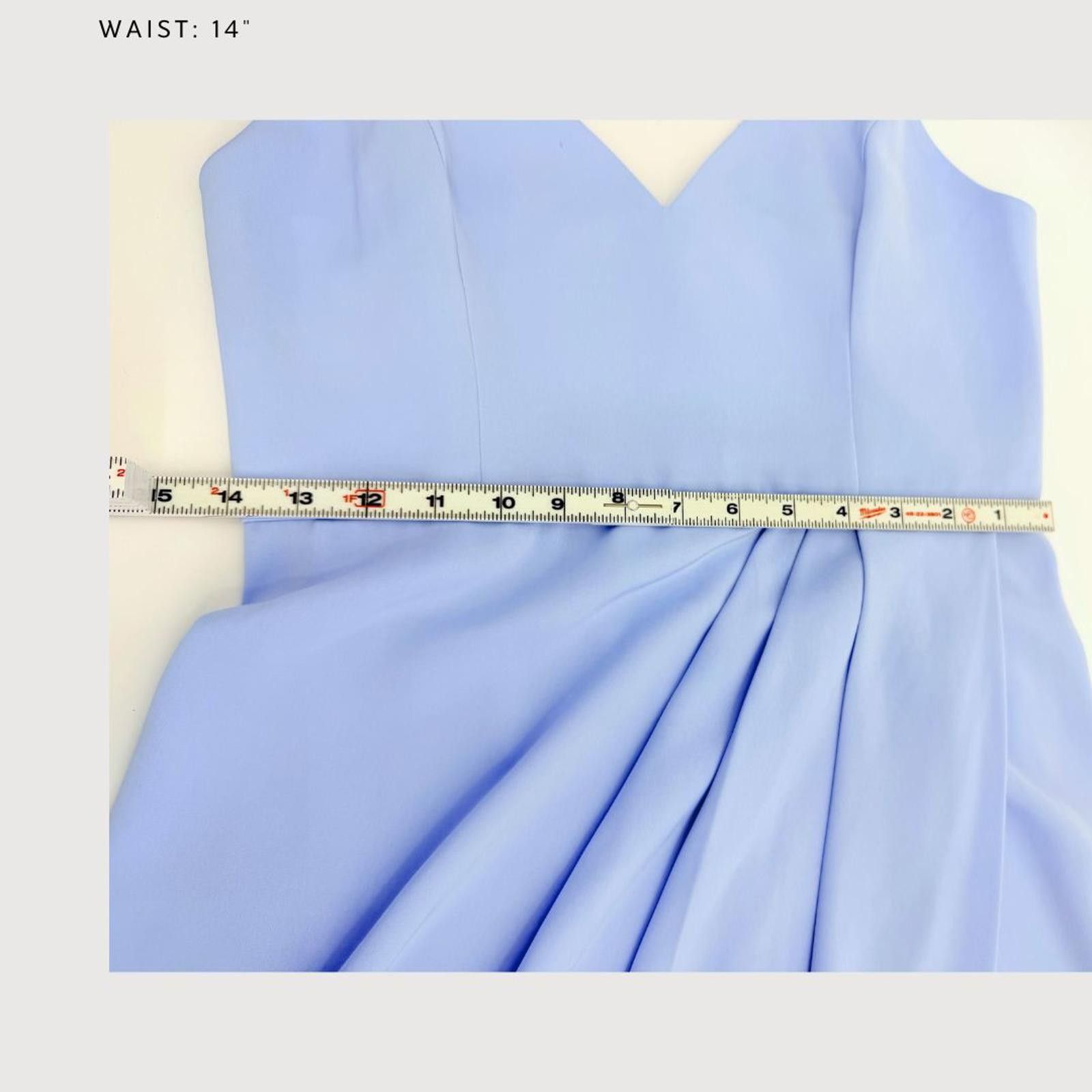 Other Shona Joy Cornflower Blue Cocktail Dress US 6 Size M / US 6-8 / IT 42-44 - 8 Thumbnail