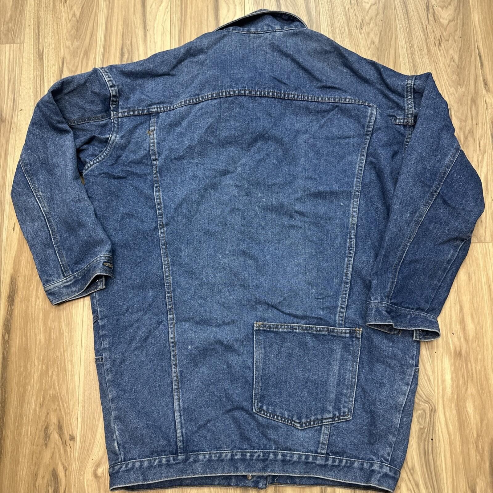 Other Vintage 90s Weather Blue Denim Medium Jacket Size US M / EU 48-50 / 2 - 8 Thumbnail