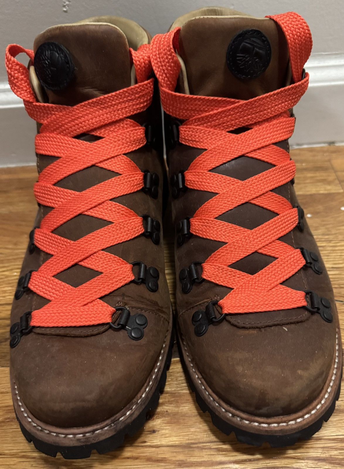 Timberland Nina Chanel Abney X Timberland '78 Hiker Boot - Rust Size US 10 / EU 43 - 1 Thumbnail