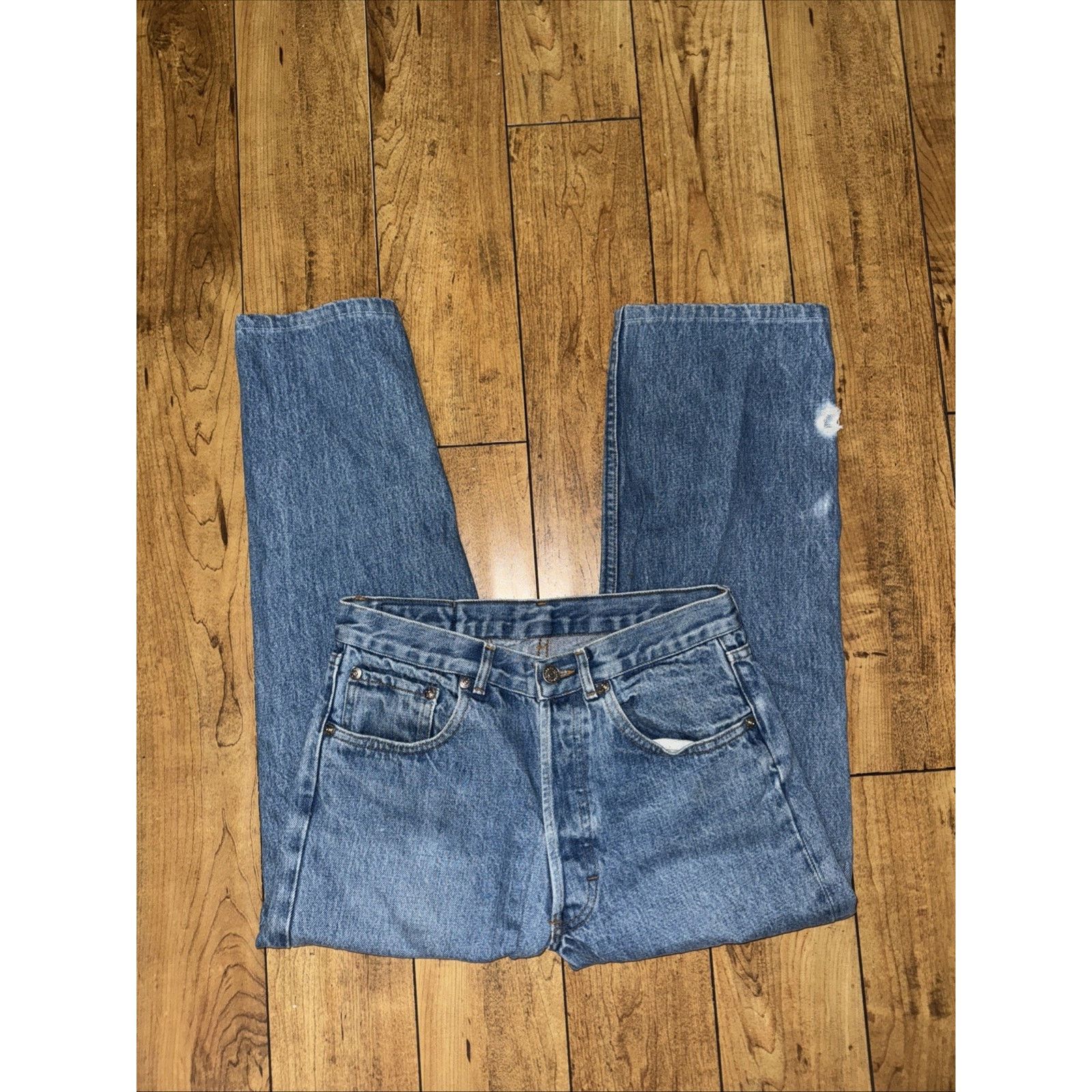 Polo Ralph Lauren × Vintage Polo Ralph Lauren Denim Jeans 28x24 Blue Size US 28 / EU 44 - 4 Thumbnail