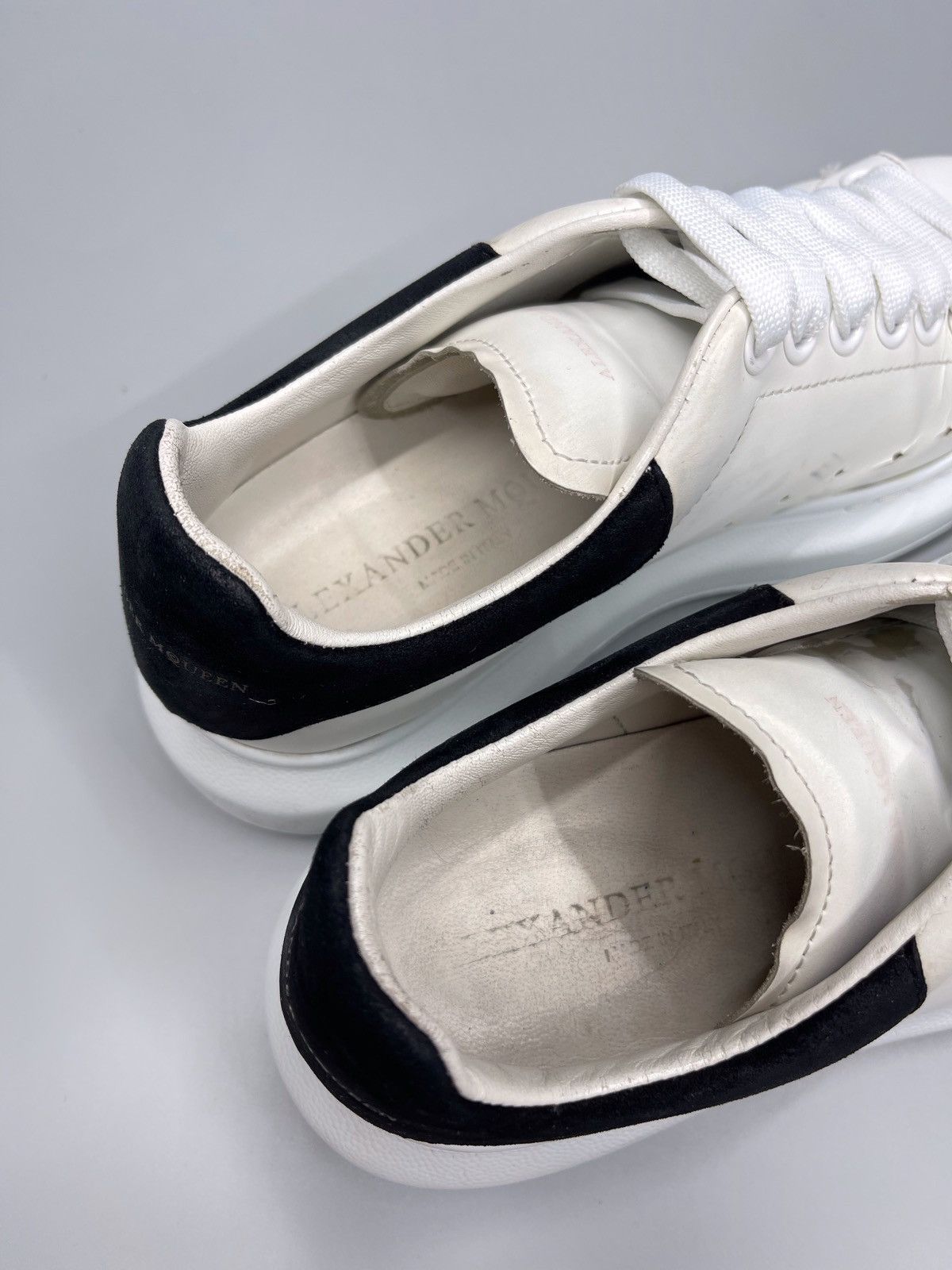 Alexander McQueen Alexander Mcqueen White Oversize Sneakers Size US 6 / IT 36 - 5 Thumbnail