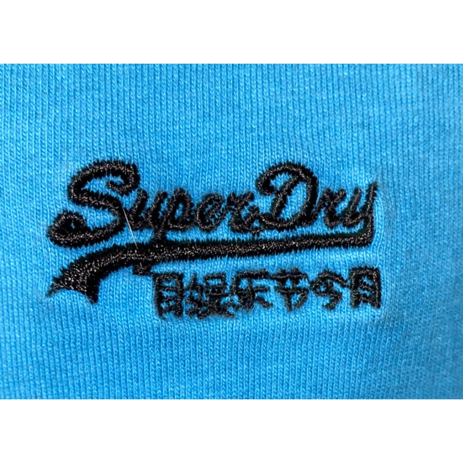Superdry Superdry Polo Shirt Golf 2XL Blue Short Sleeve Mens 22 in Chest Armpit Size US XXL / EU 58 / 5 - 4 Thumbnail