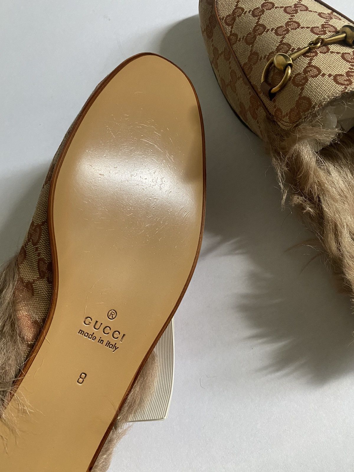 Gucci Gucci Princetown GG Canvas slipper Size US 8 / EU 41 - 4 Thumbnail