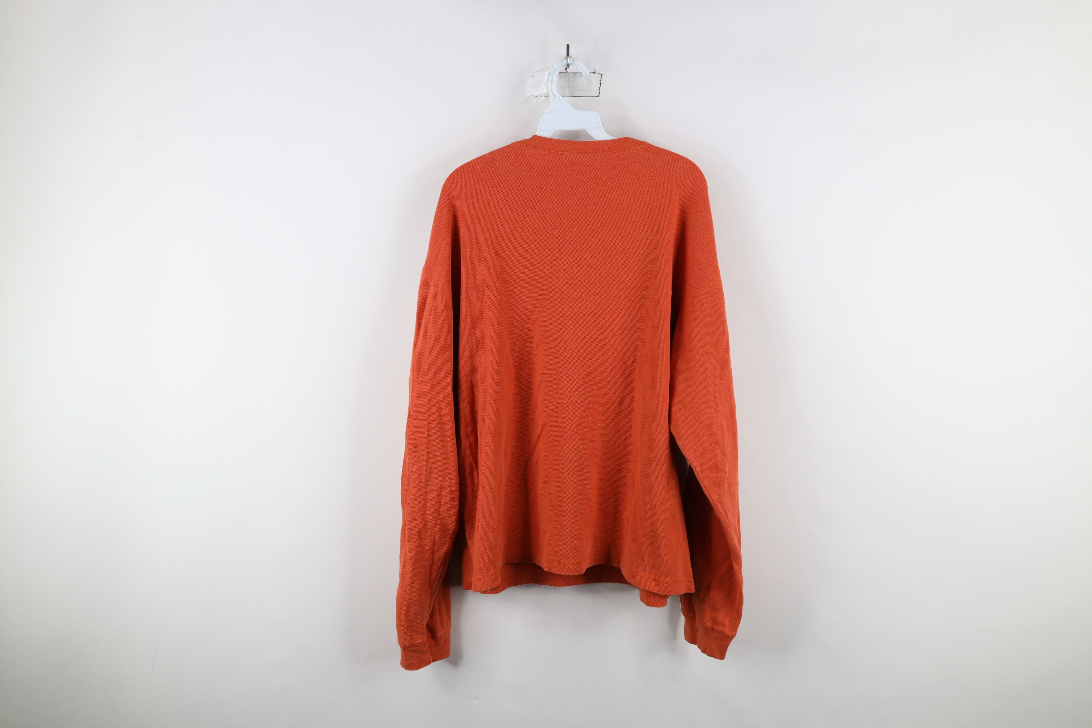 Harley Davidson × Vintage Vintage Y2K Harley Davidson Waffle Knit Long Sleeve T-Shirt Size US XL / EU 56 / 4 - 9 Thumbnail