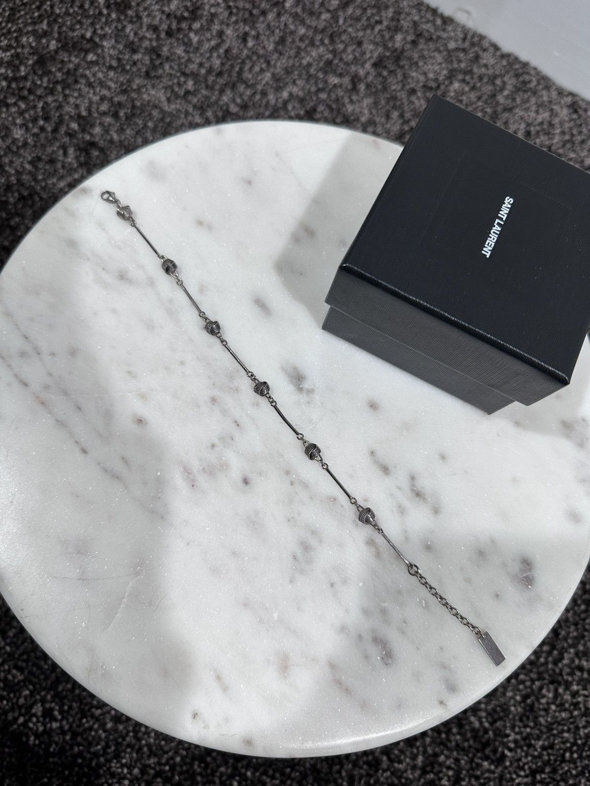 Saint Laurent Paris Saint Laurent Paris Multi Link Bones Bracelet Size ONE SIZE - 4 Thumbnail