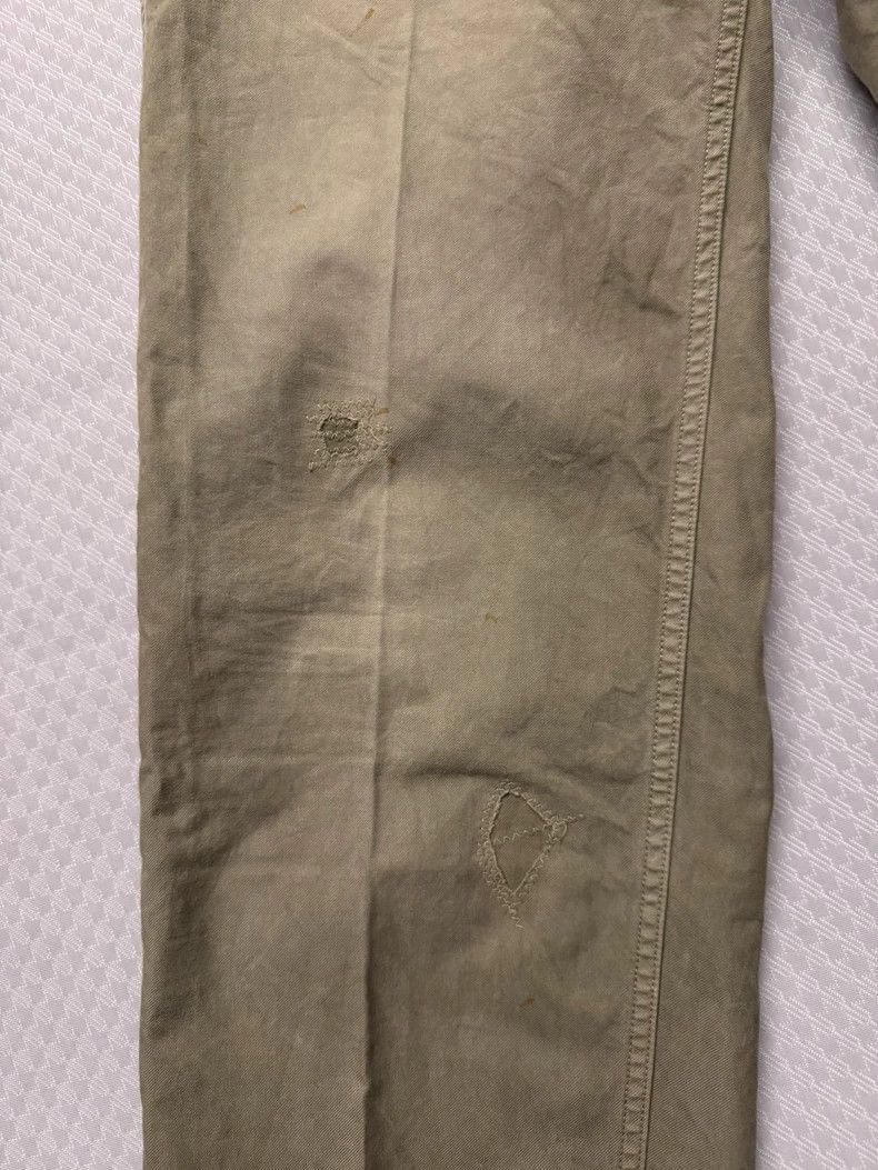 Visvim Visvim VISVIM 24AW Wide Chino Pants Light Green-2507 Size US 26 / EU 42 - 3 Thumbnail