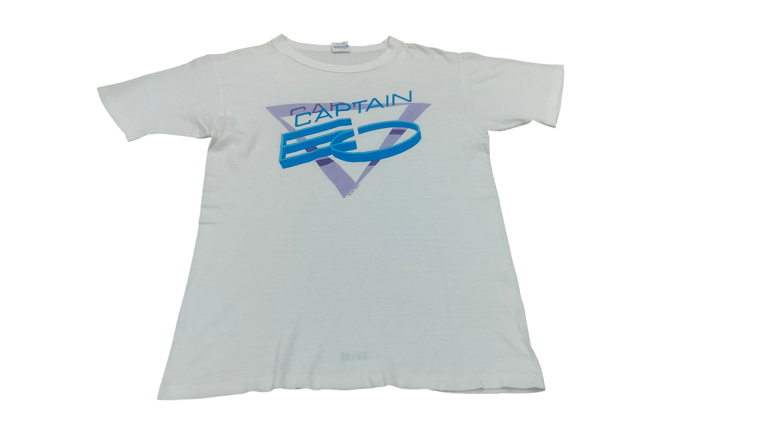 Disney Rare Vintage 80s Disney Captain EO Michael Jackson tshirt Size US M / EU 48-50 / 2 - 1 Thumbnail