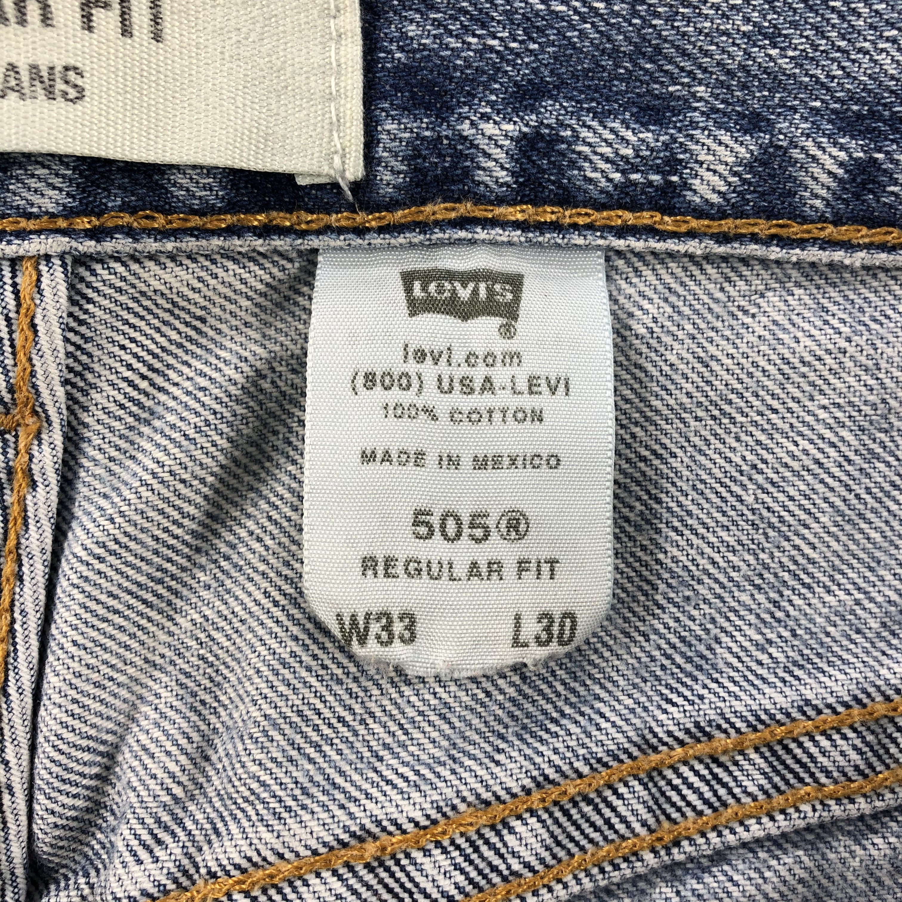 Levi's × Vintage Vintage Light Wash Levis 505 Jeans-JM1763 Size US 32 / EU 48 - 10 Thumbnail