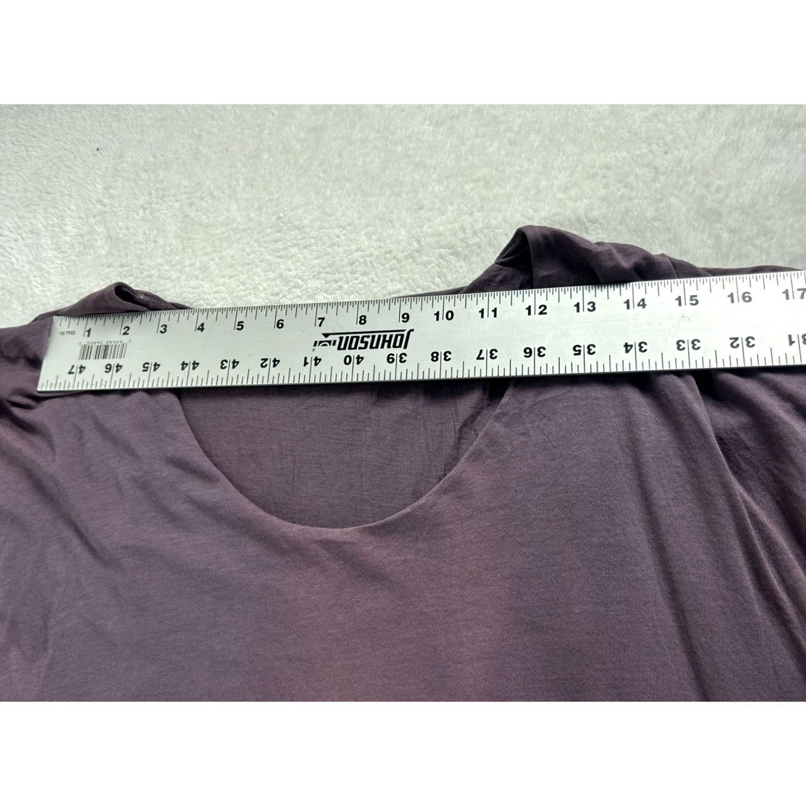 Vintage DEMYLEE Womens Purple Layered Tunic Top Large Casual Short Sleeve Lagenlook Shirt Womens Size L / US 10 / IT 46 - 4 Thumbnail