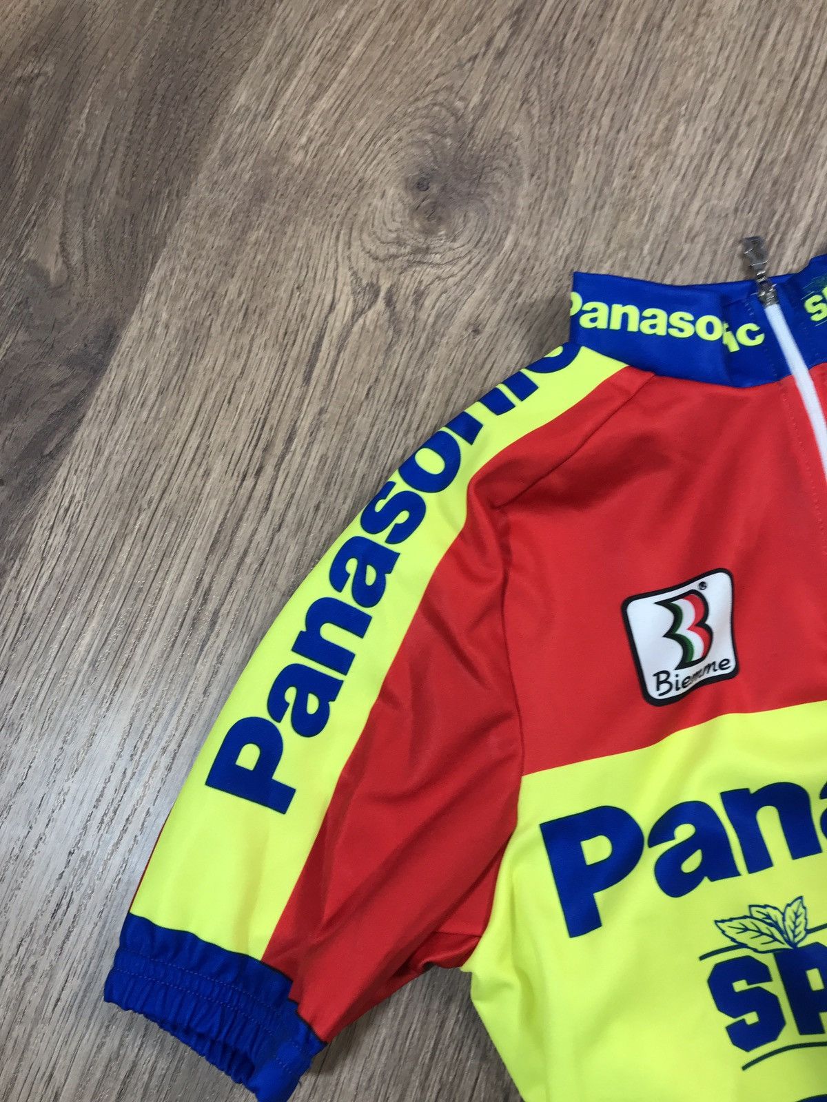 Vintage Vintage Cycling Shirt Panasonic 1990/1992 Size US M / EU 48-50 / 2 - 3 Thumbnail