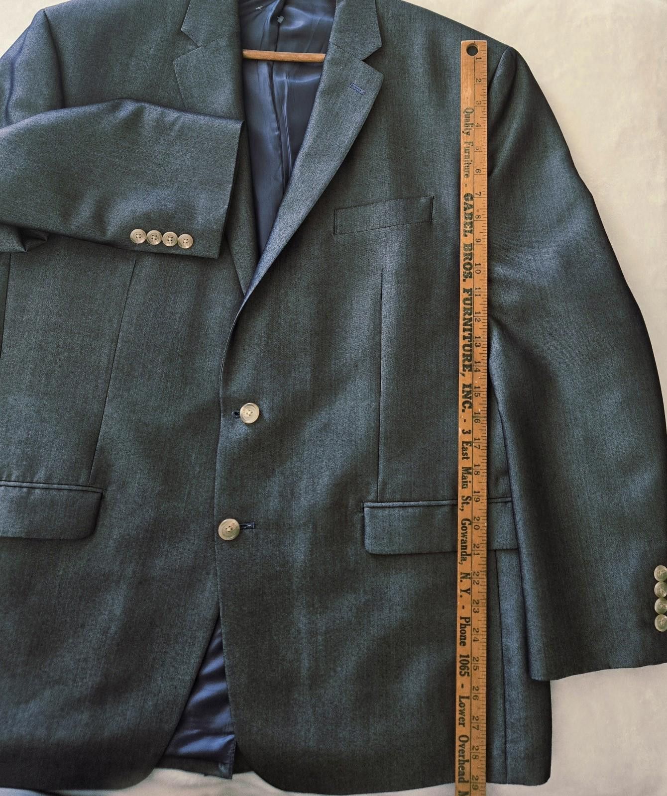 Lauren Ralph Lauren Ralph Lauren Blazer Coat Men 46R Blue 2 Button Jacket NEW Size 46R - 8 Thumbnail