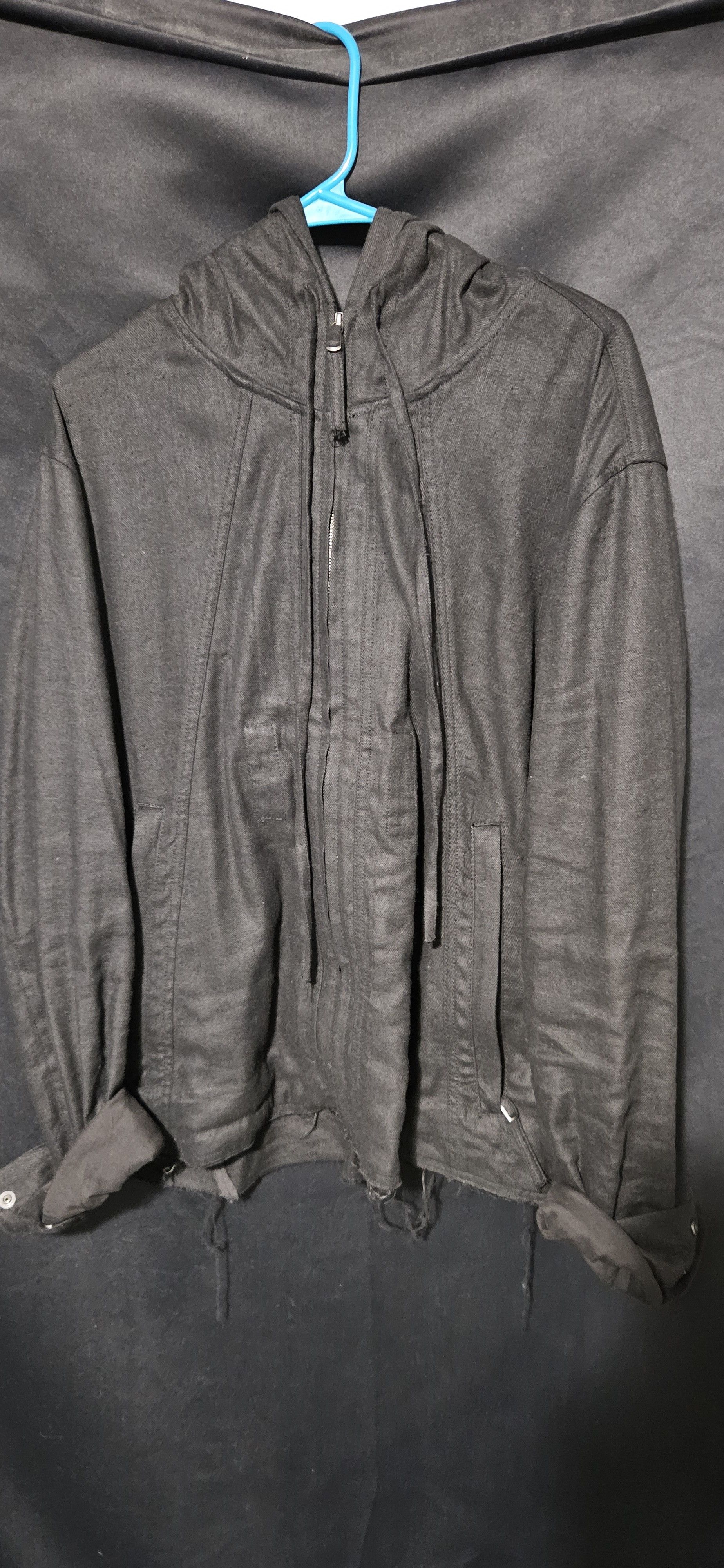 blackmerle Blackmerle black hooded jacket Size US L / EU 52-54 / 3 - 2 Thumbnail