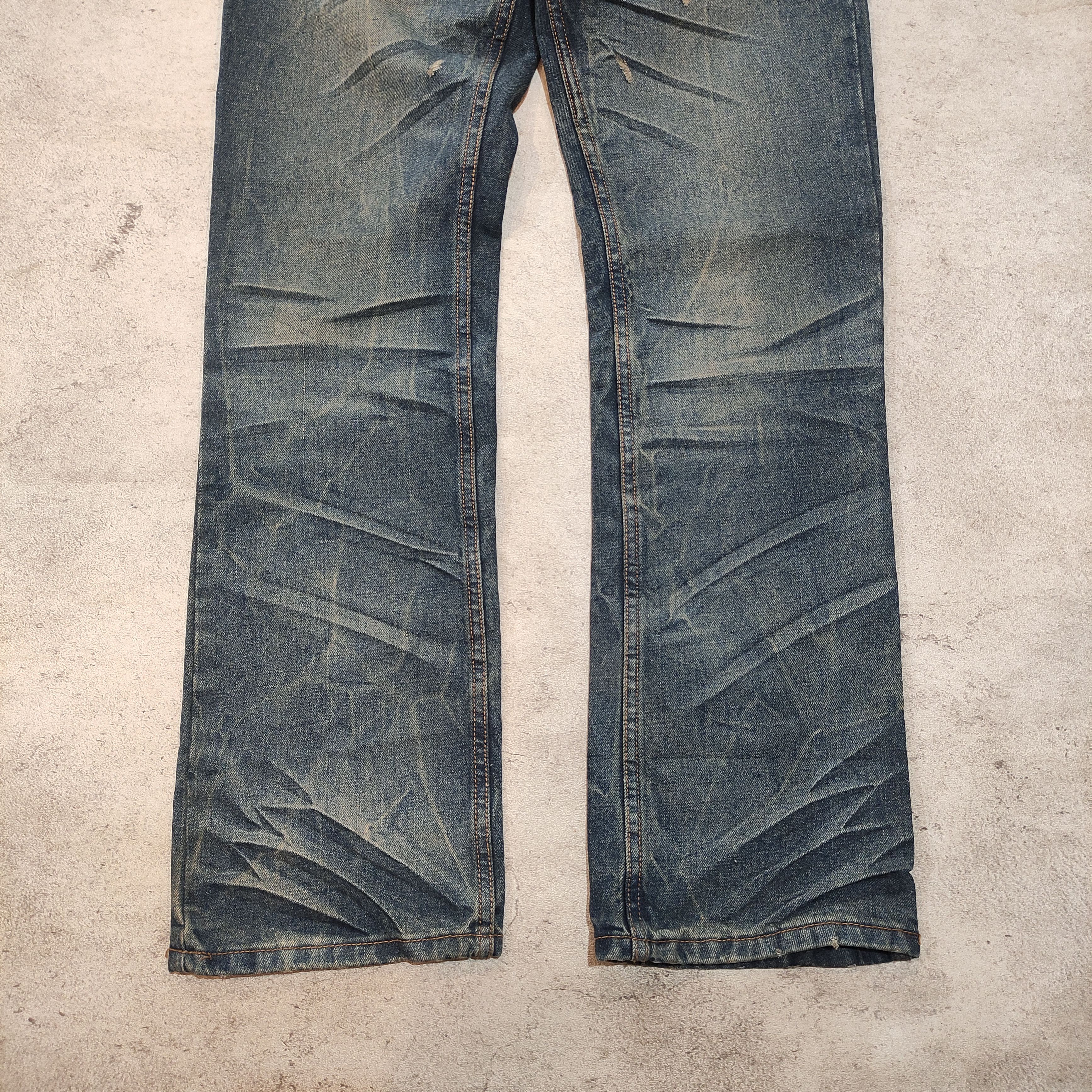 Tornado Mart Japanese Archive Flared Denim Style Tornado Mart Vkei Size US 31 - 8 Thumbnail