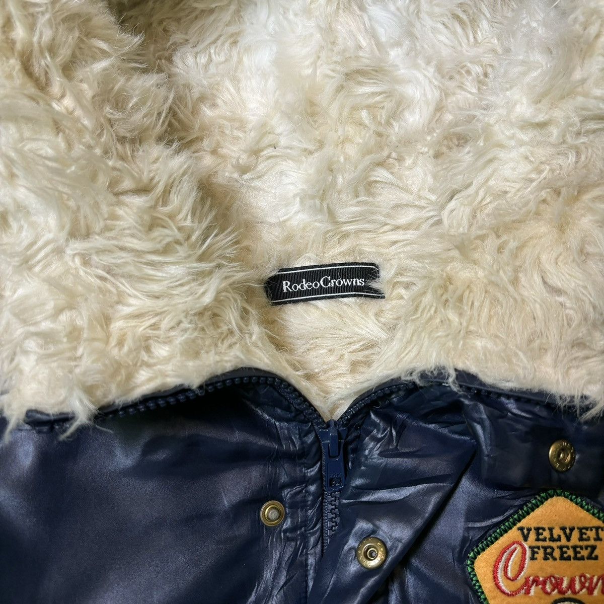 If Six Was Nine × Le Grande Bleu (L.G.B.) Rodeo crowns Fur faux jacket IfSixWasNine LGB Style Size US M / EU 48-50 / 2 - 10 Thumbnail
