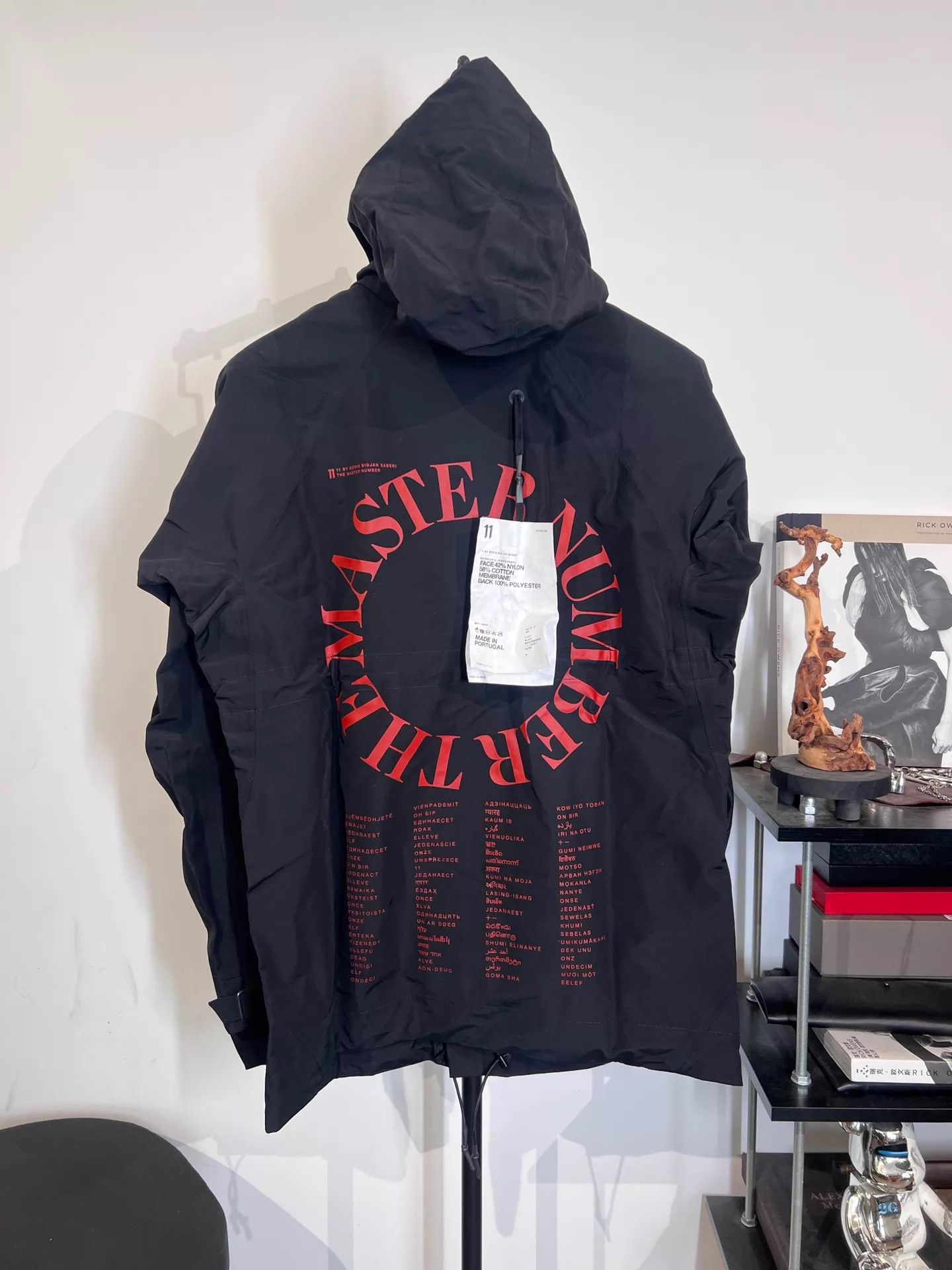 Boris Bidjan Saberi BBS 11by bbs J2C tape print jacket M new with tags Size US M / EU 48-50 / 2 - 1 Thumbnail
