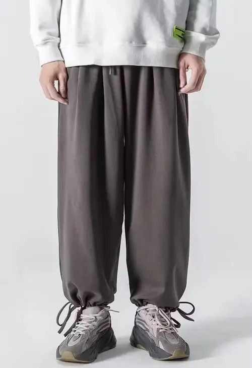 Jean 21SS Indigo Union Japan Dark Grey Minimal Jogger Pants Size US 31 - 1 Thumbnail