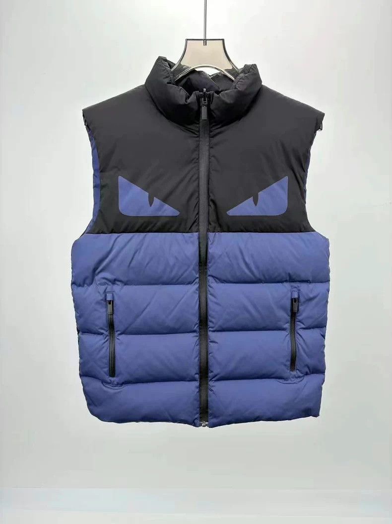 Fendi FENDI Monster Reversible Down Vest Size US L / EU 52-54 / 3 - 1 Thumbnail