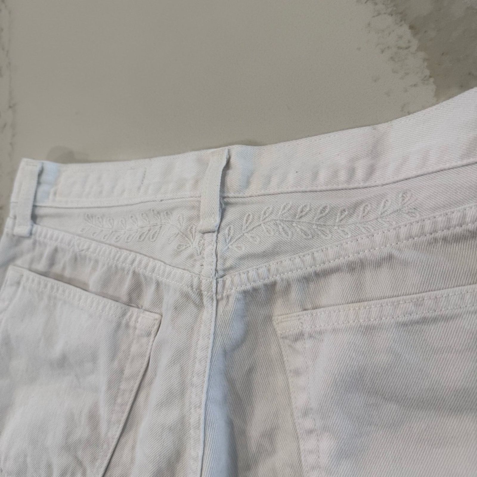 Rag & Bone Rag & Bone Denim Justine Shorts Floral Embroidered Womens 28 Size 28" / US 6 / IT 42 - 10 Thumbnail